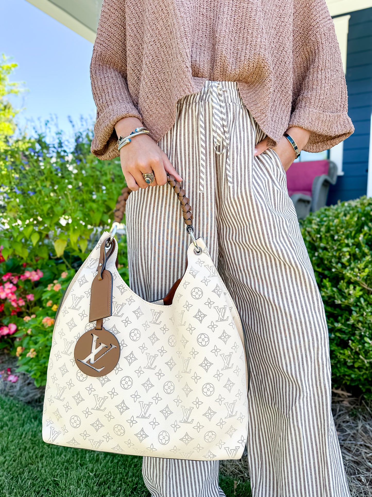 Carmel Mahina Hobo Cream