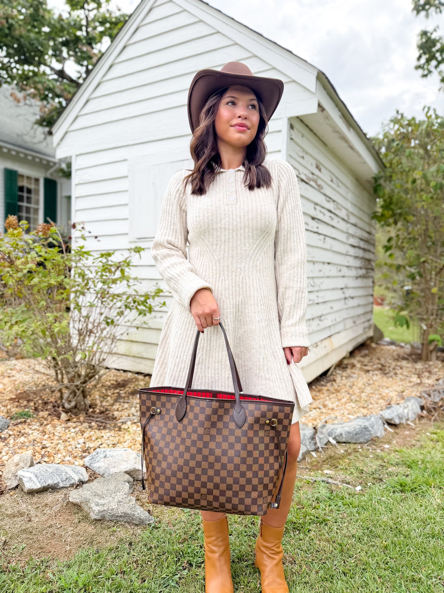 Neverfull MM Damier Ebene