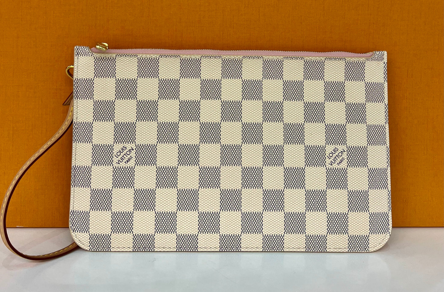 Wristlet Damier Azur