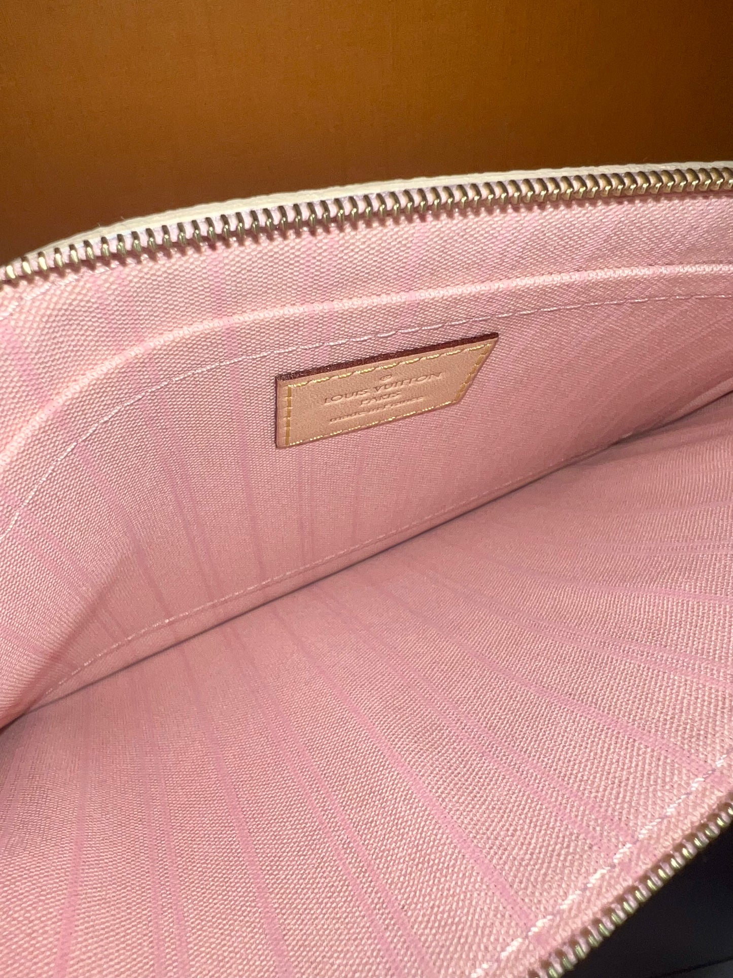 Wristlet Damier Azur