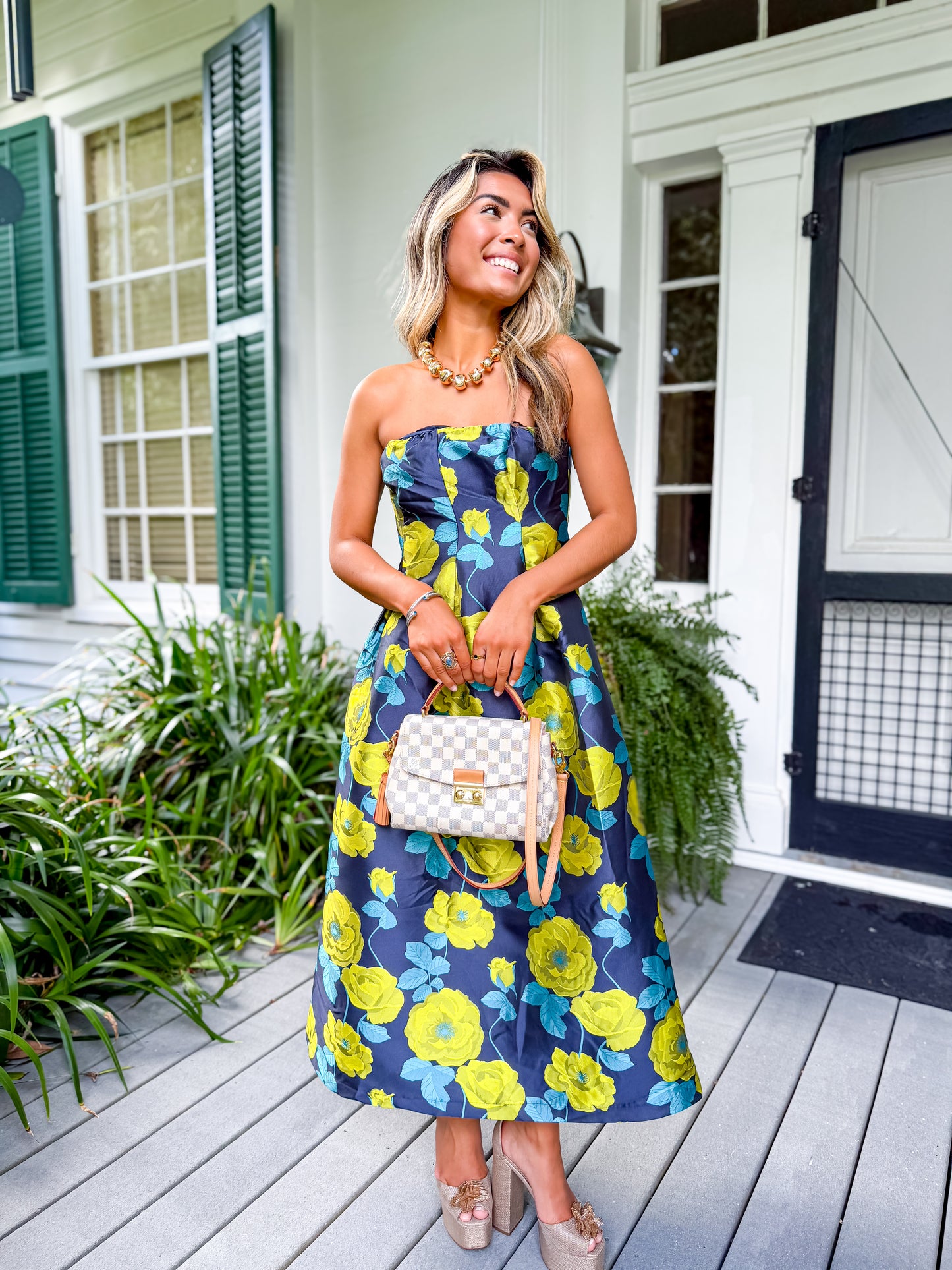 Croisette Damier Azur