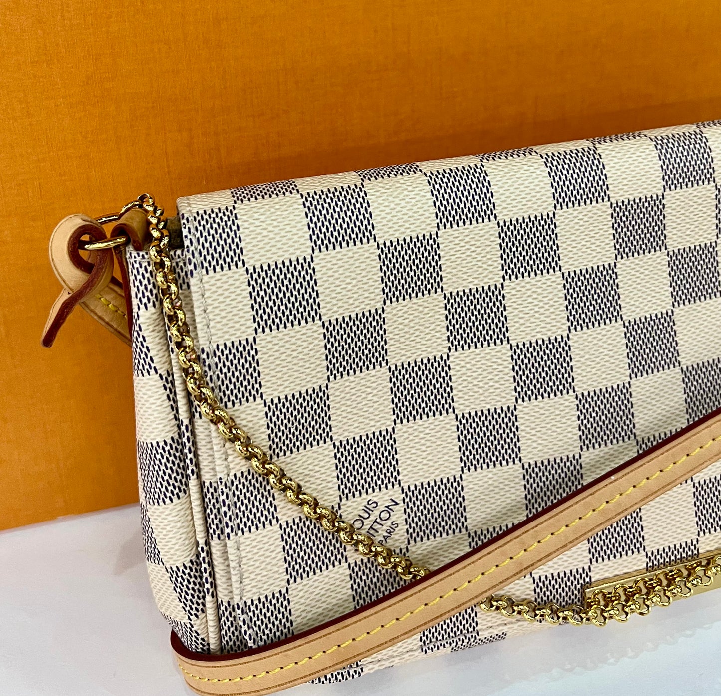 Favorite MM Damier Azur