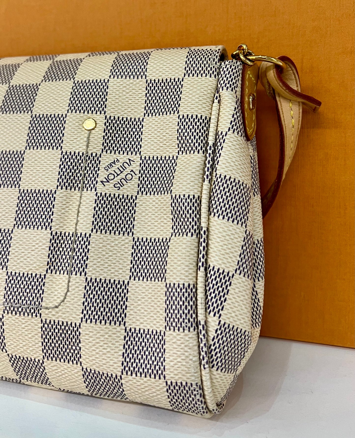 Favorite MM Damier Azur