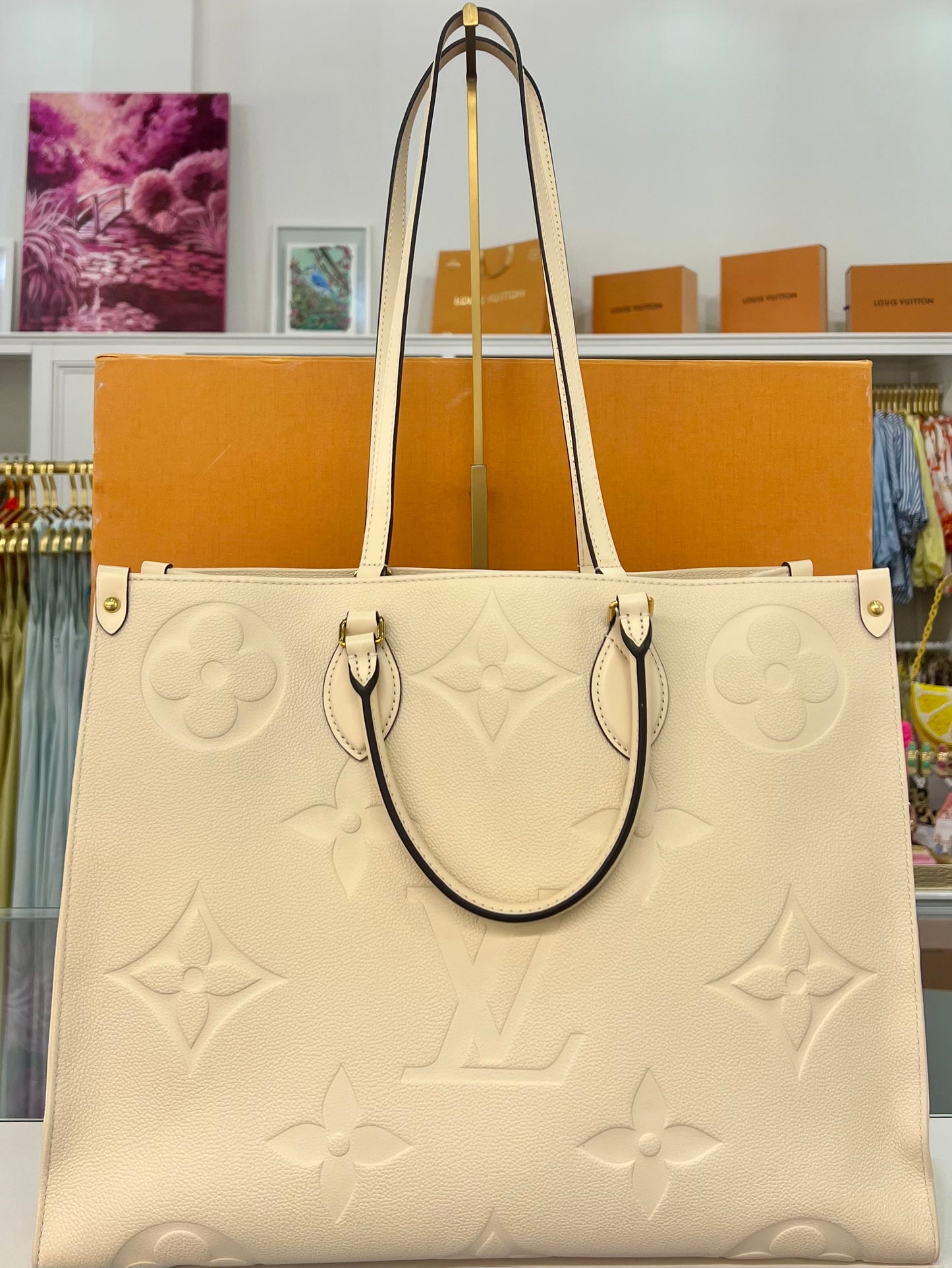 ONTHEGO GM Eggshell Empreinte