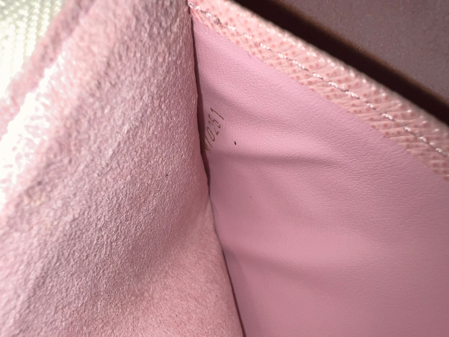 Zip Pochette Damier Azur