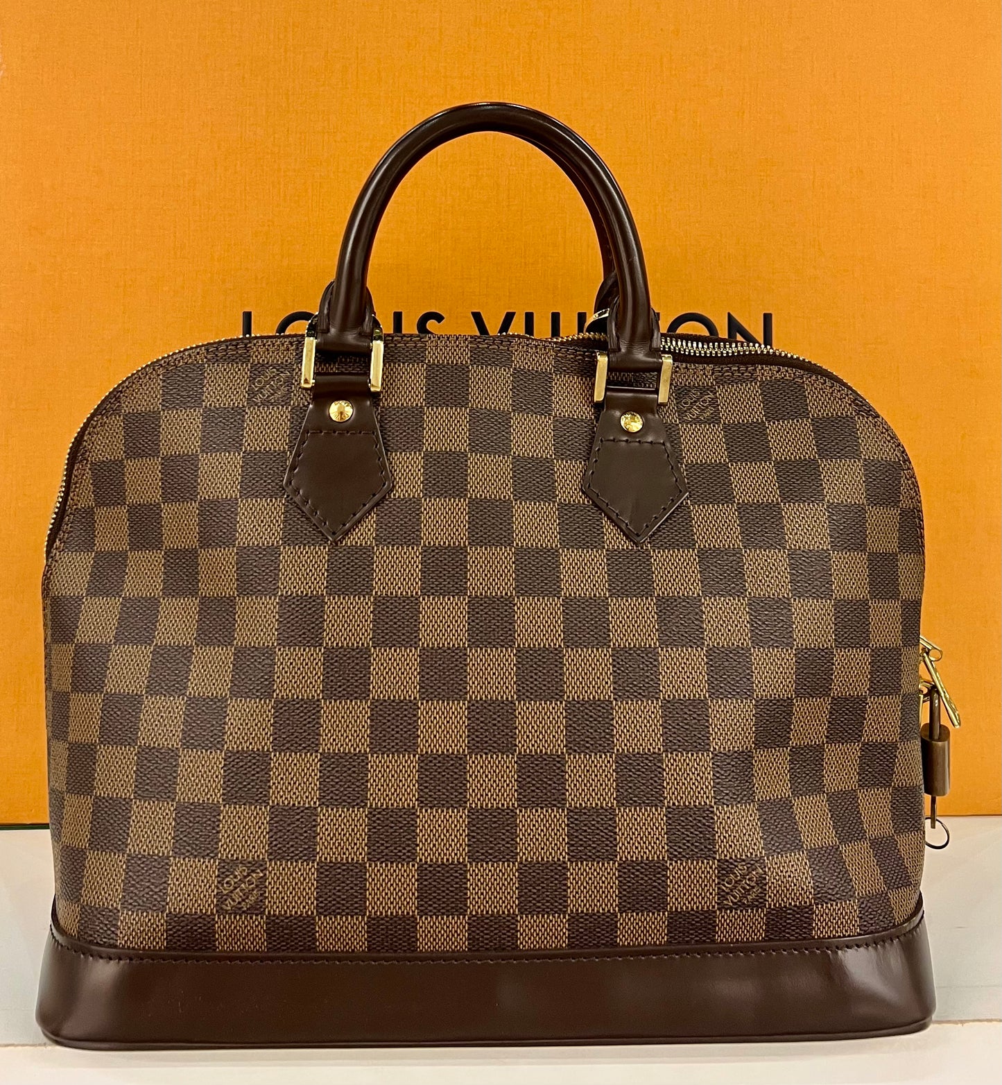 Alma PM Damier Ebene