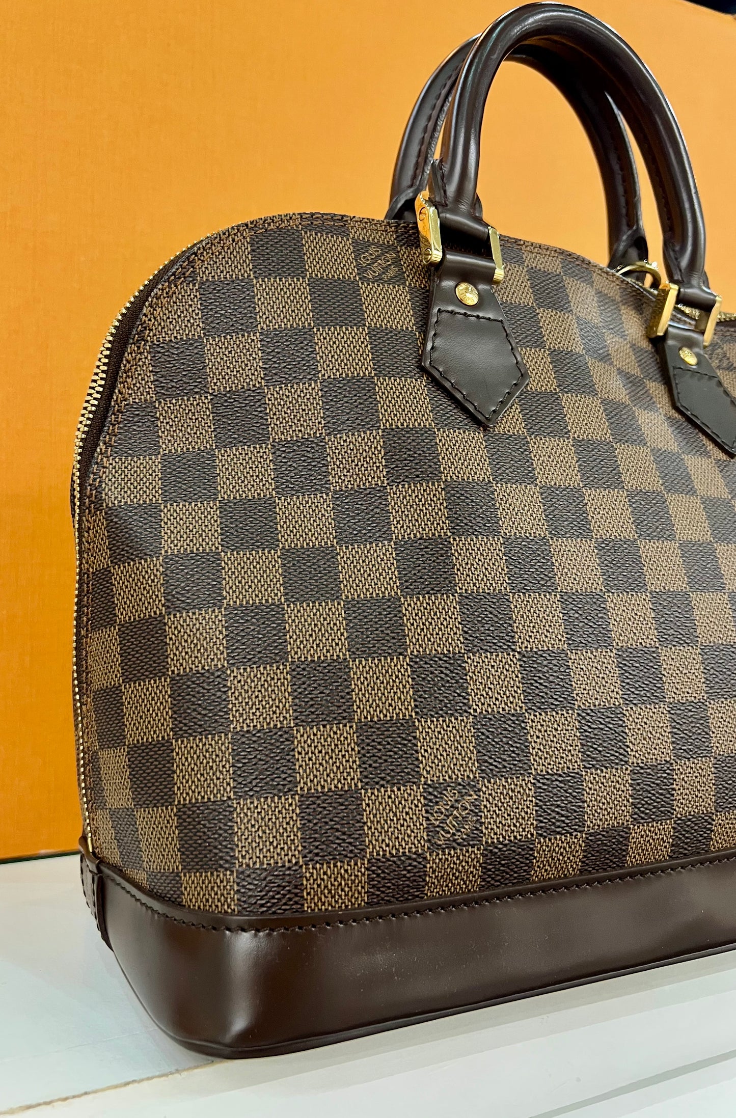 Alma PM Damier Ebene