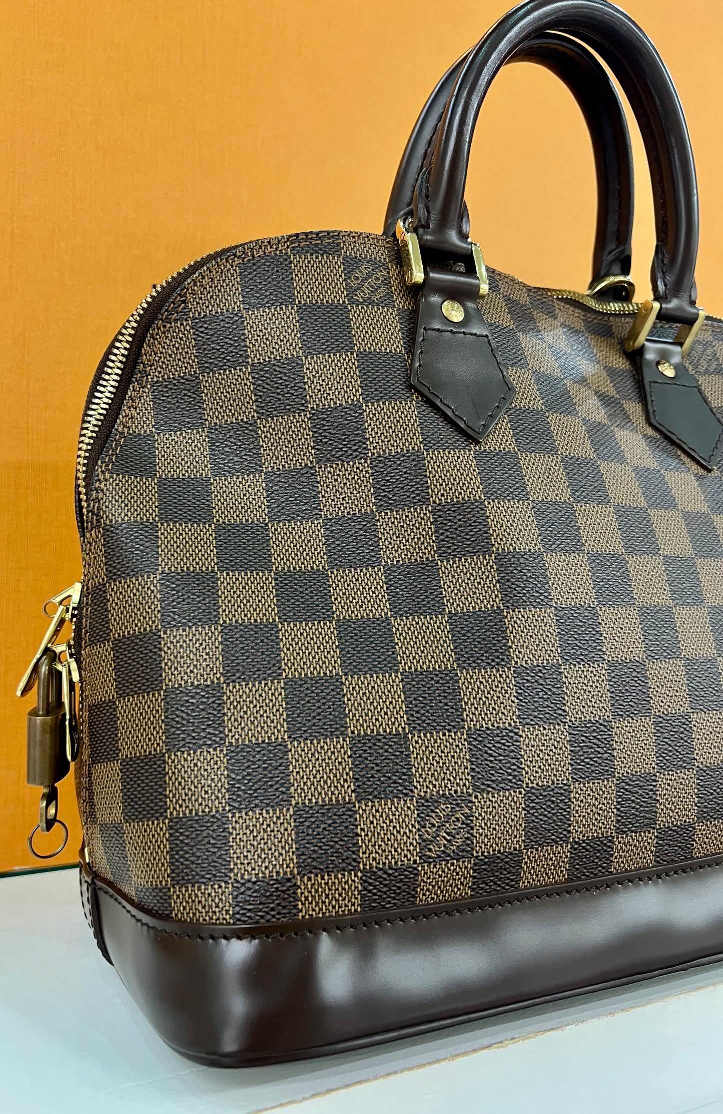 Alma PM Damier Ebene