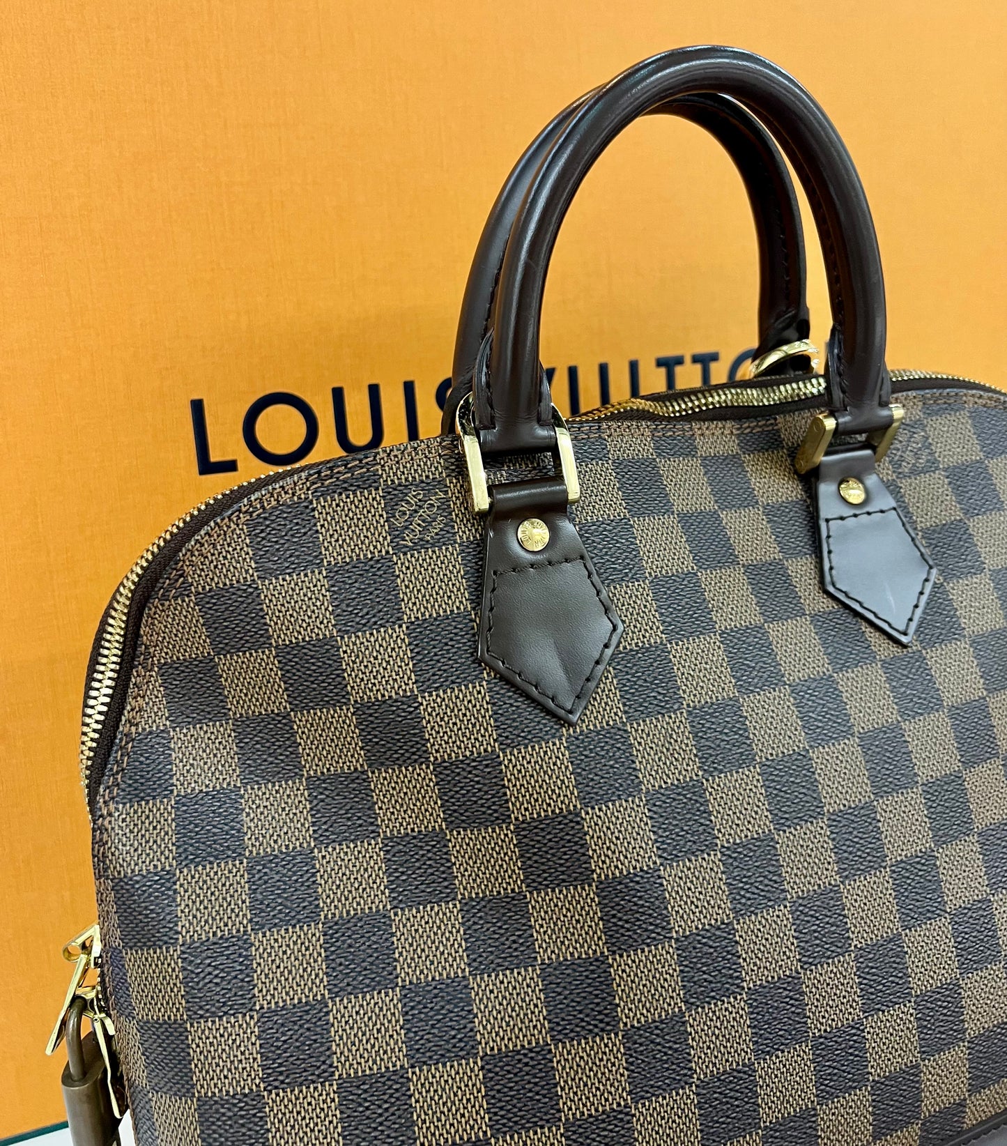 Alma PM Damier Ebene