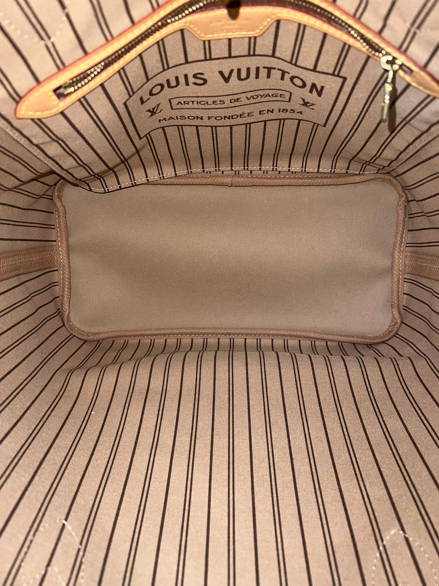 Neverfull MM Monogram/Tan