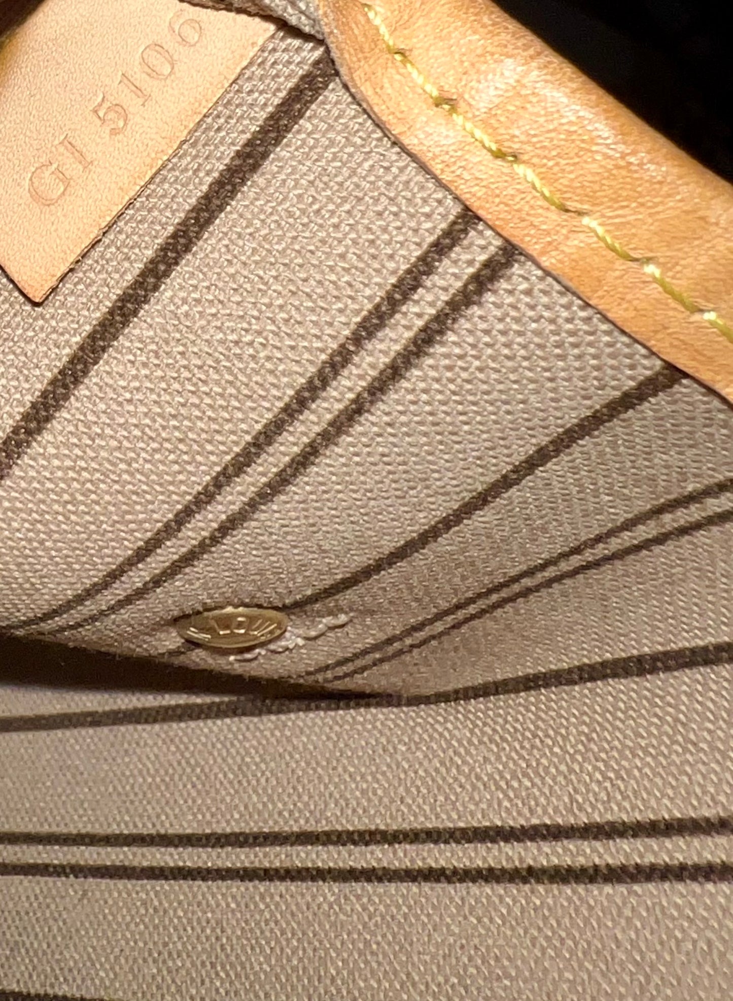 Neverfull MM Monogram/Tan