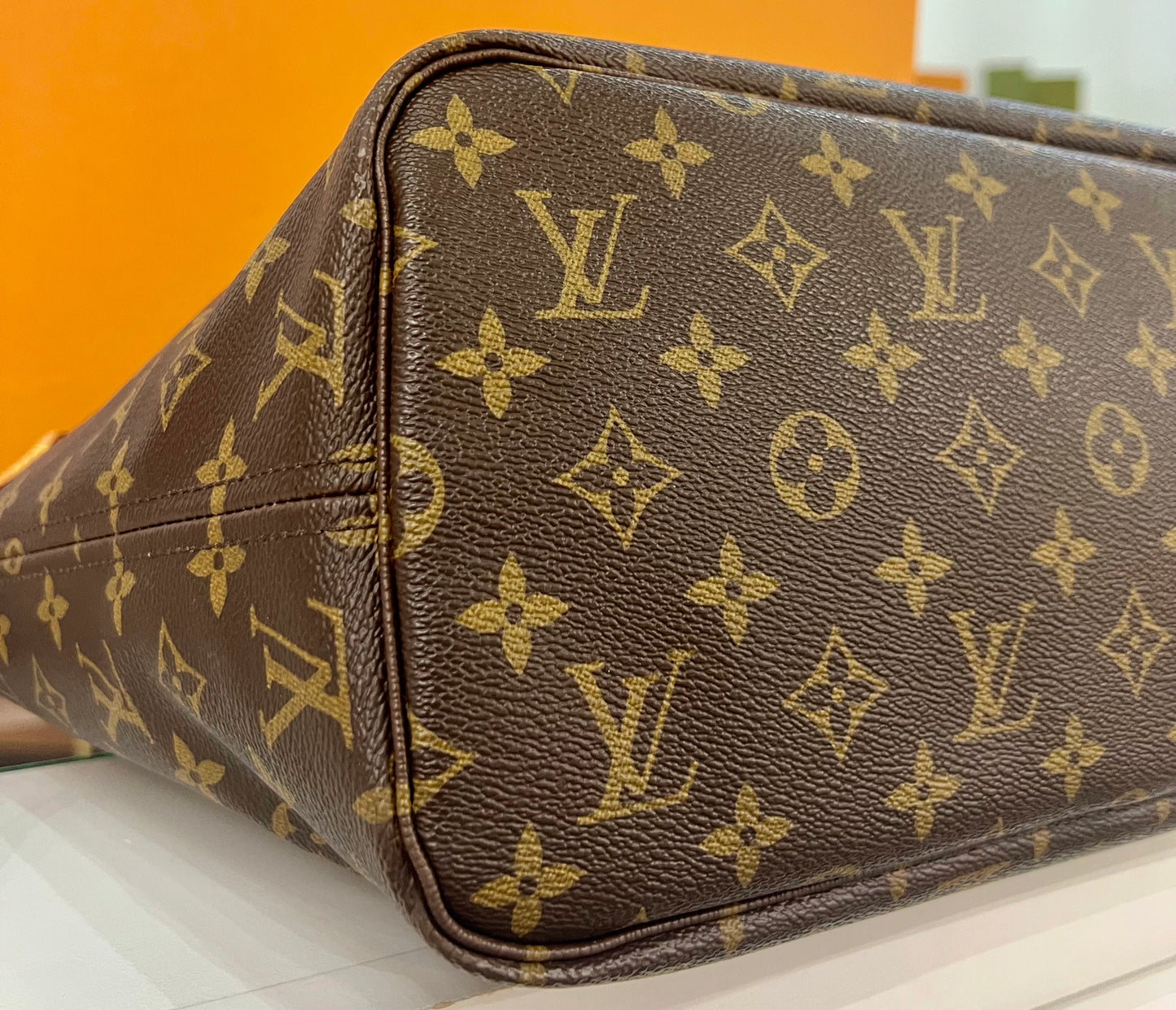 Neverfull MM Monogram/Tan
