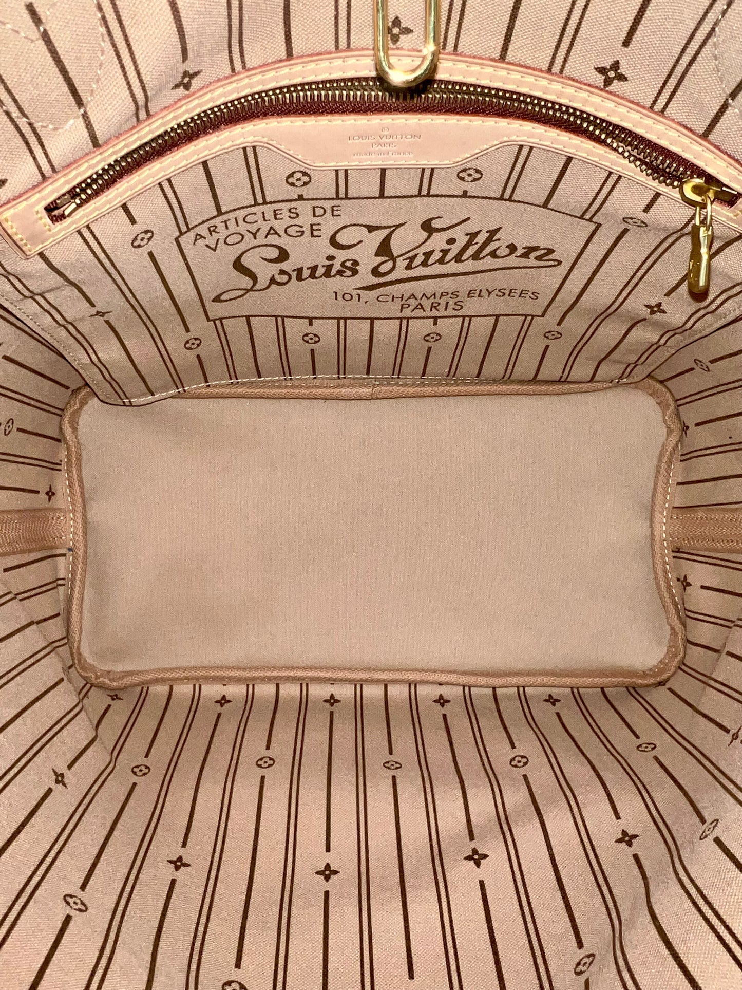 Neverfull MM Monogram/Tan