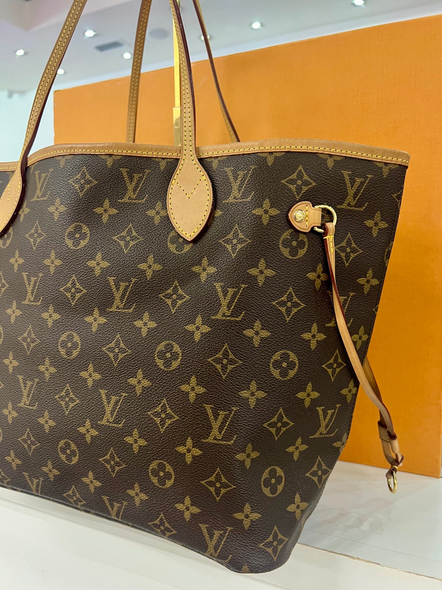 Neverfull MM Monogram/Tan
