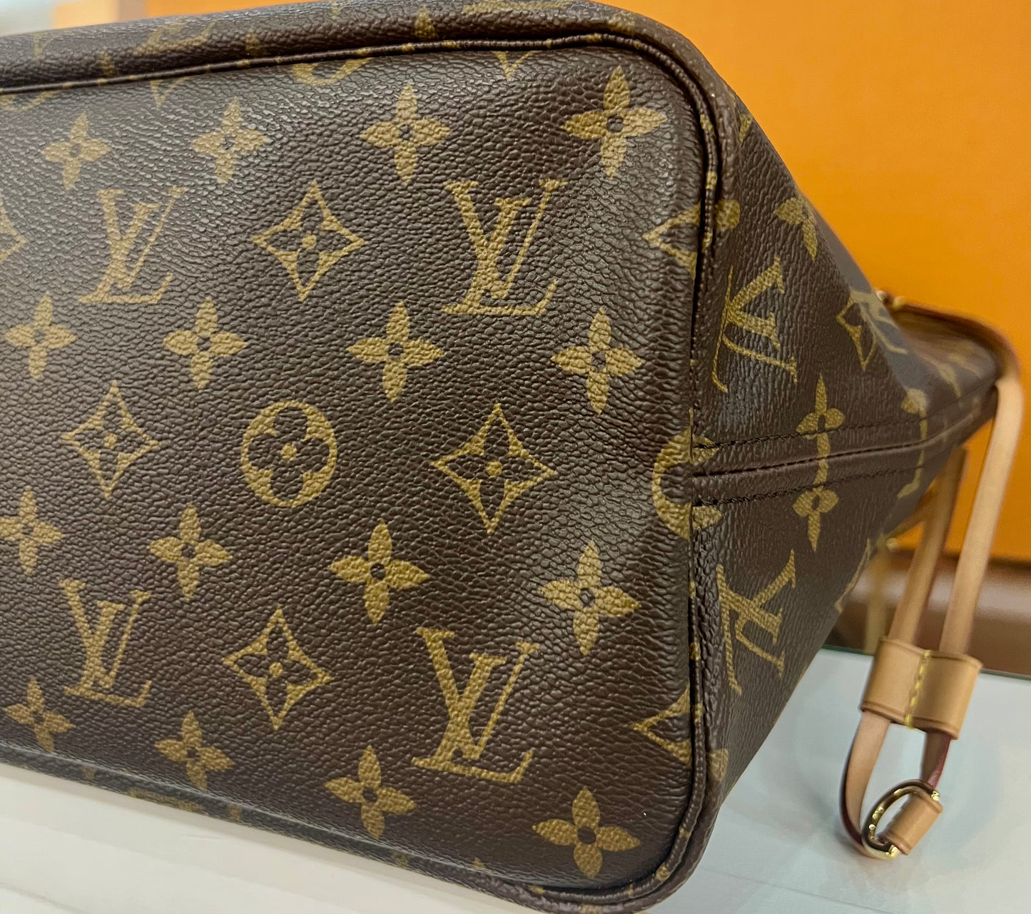 Neverfull MM Monogram/Tan