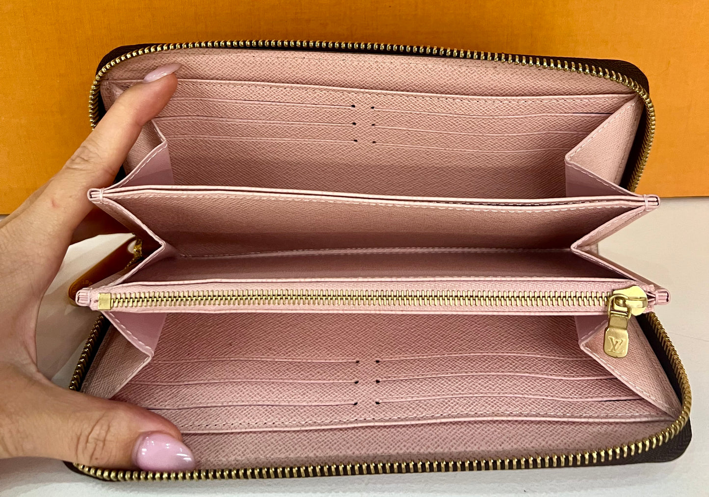 Zippy Wallet Monogram