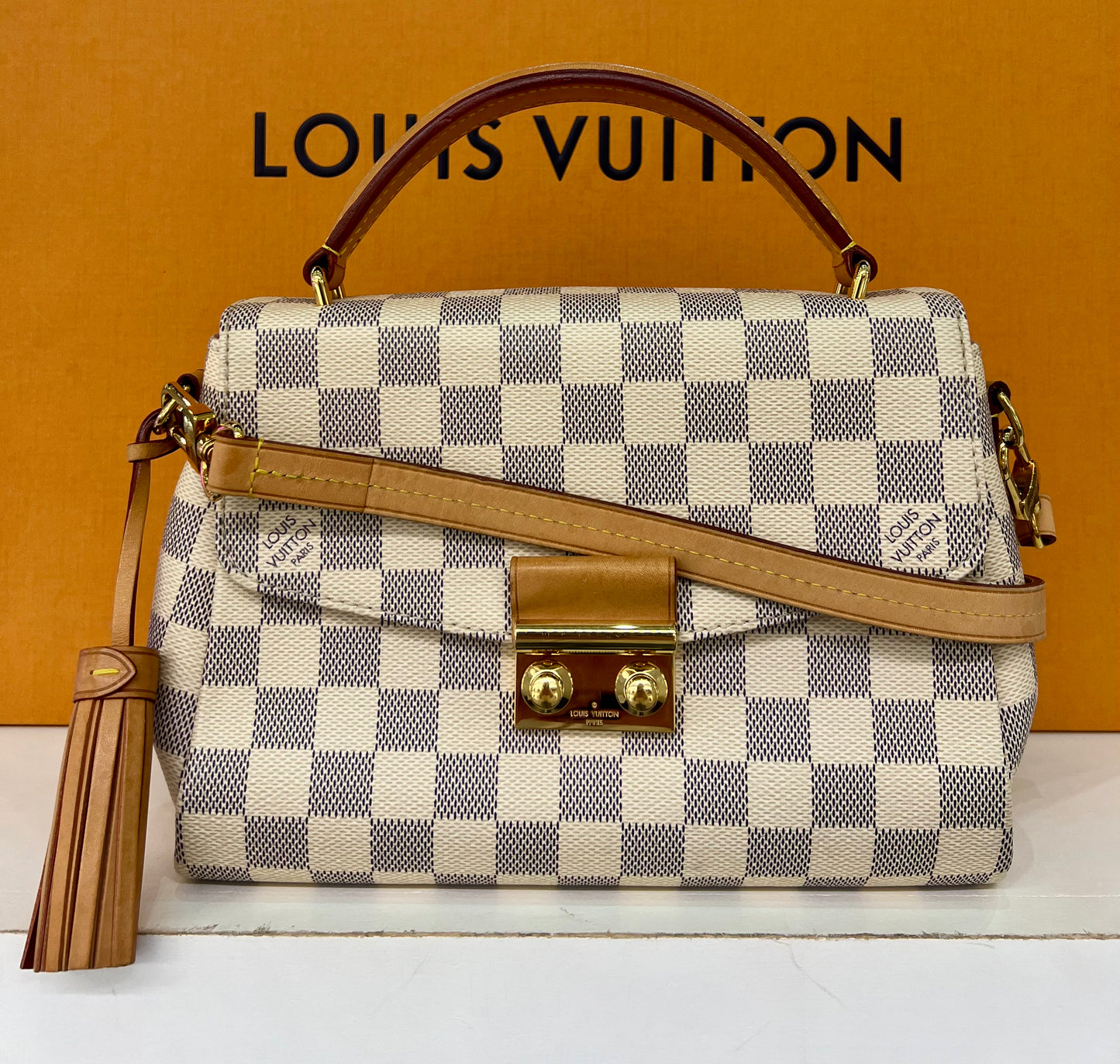 Croisette Damier Azur