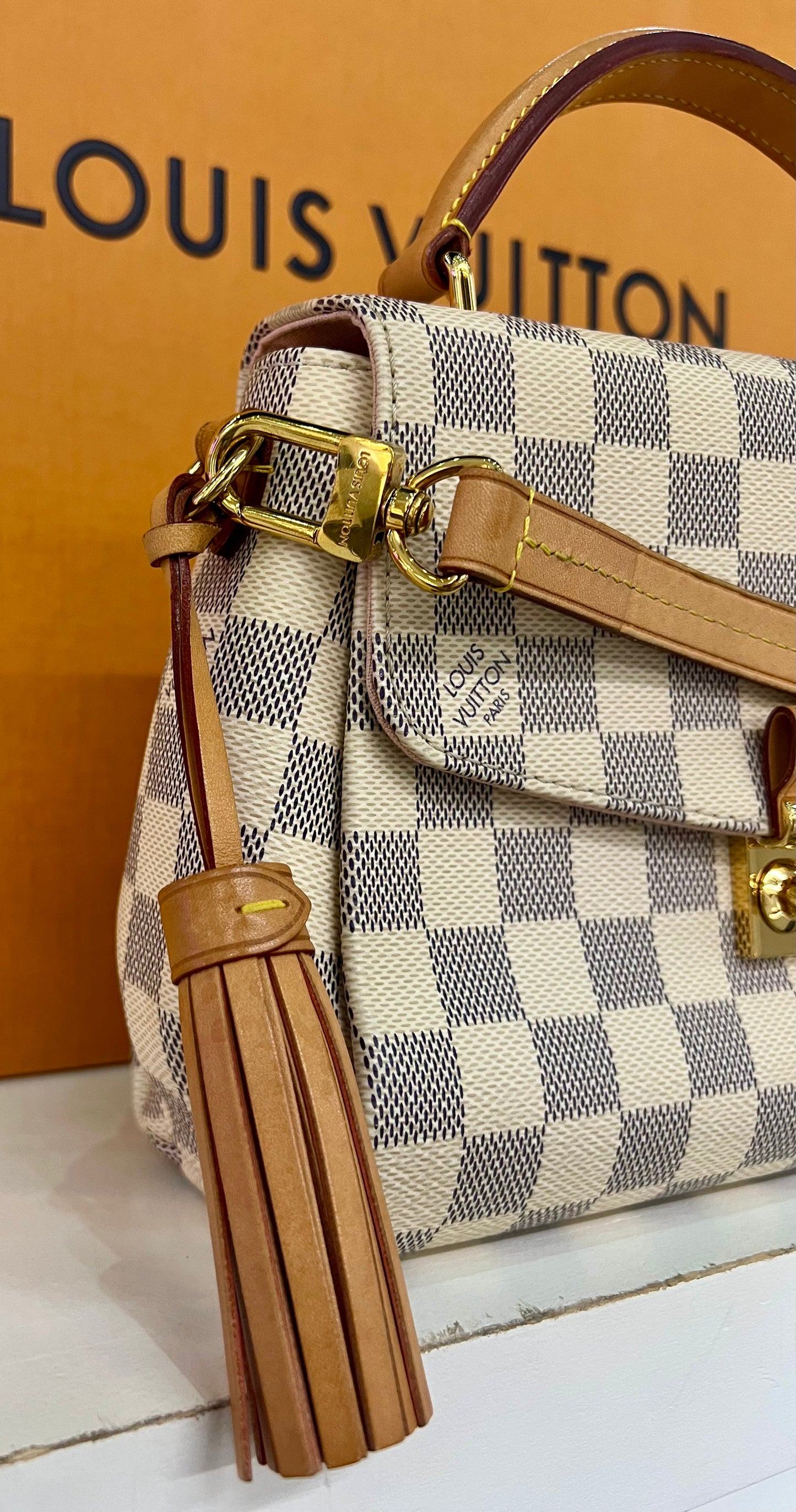 Croisette Damier Azur
