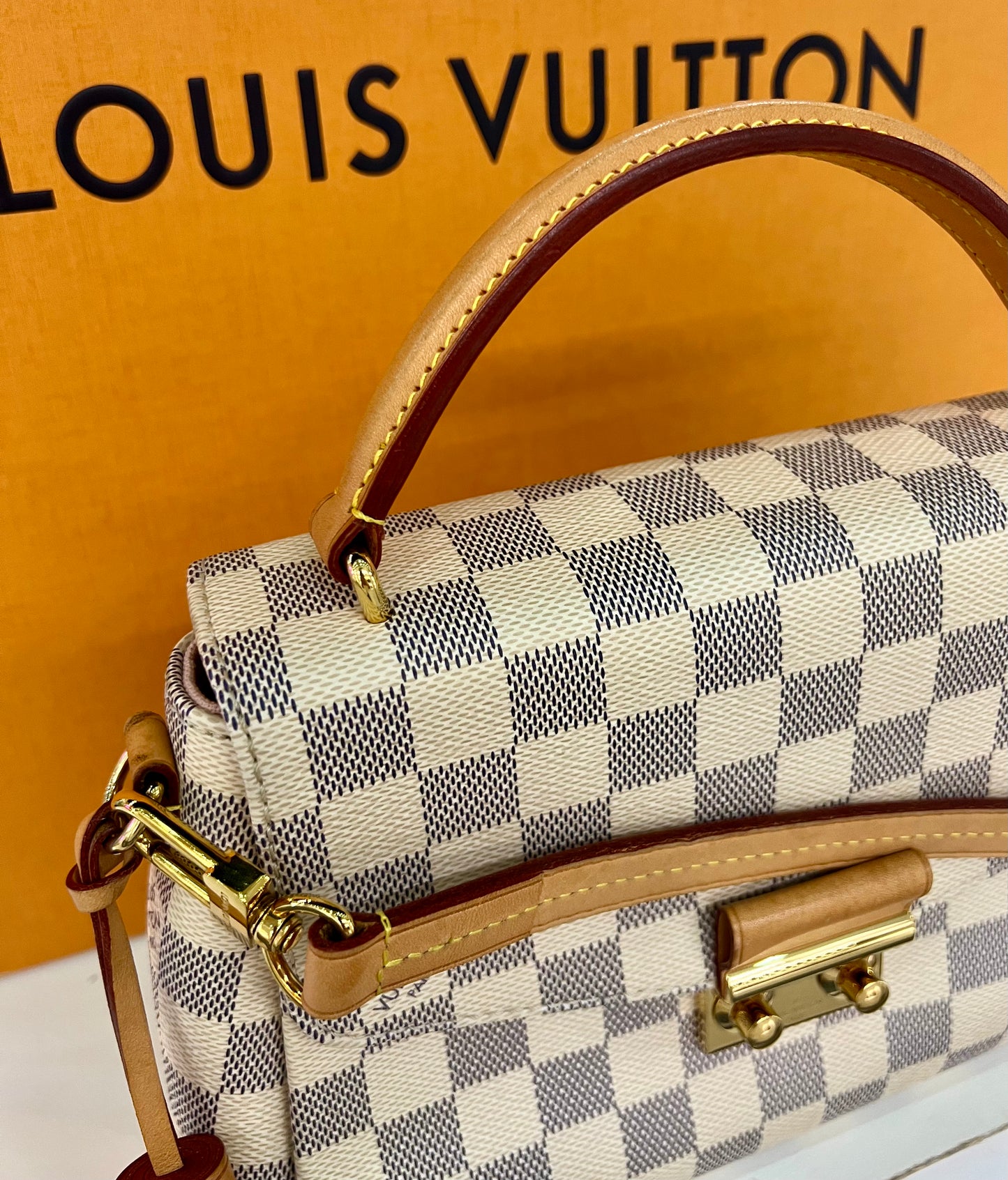 Croisette Damier Azur