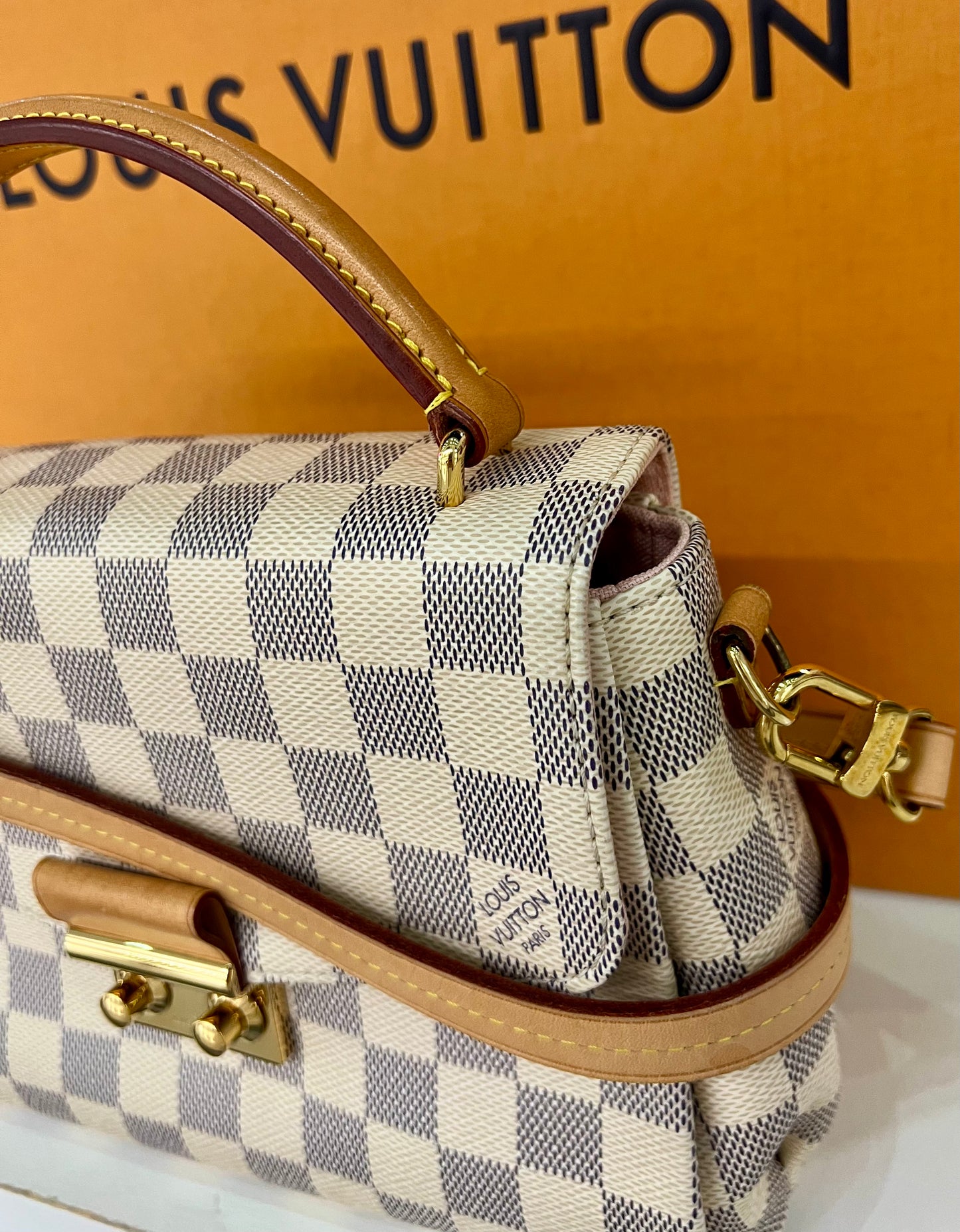 Croisette Damier Azur