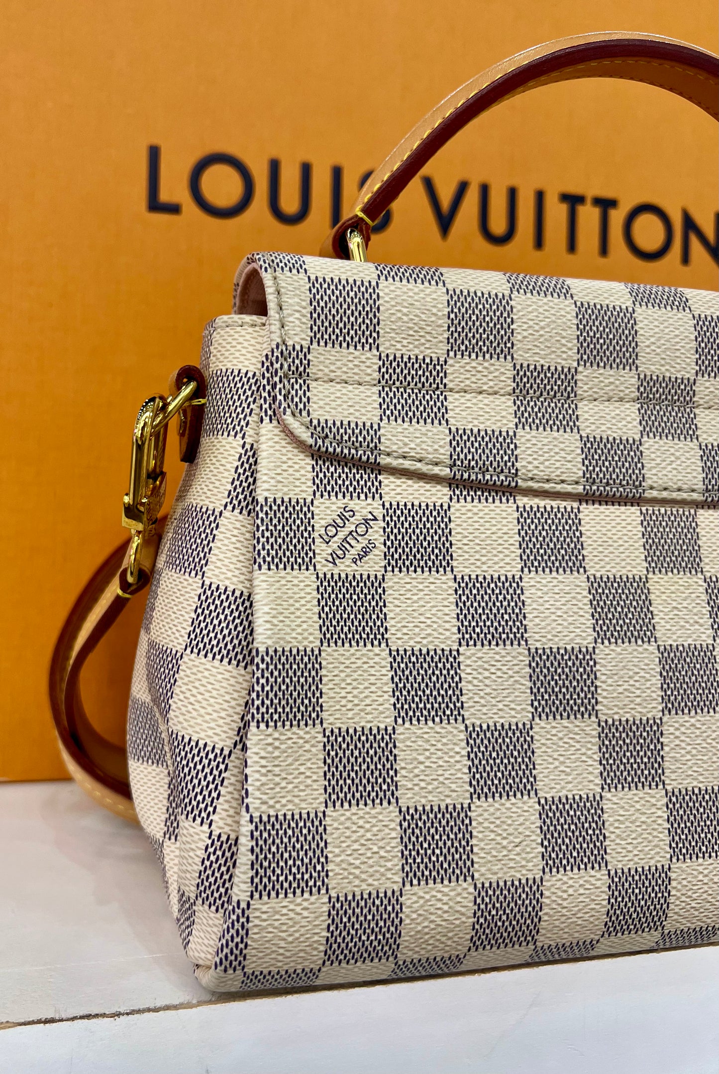 Croisette Damier Azur