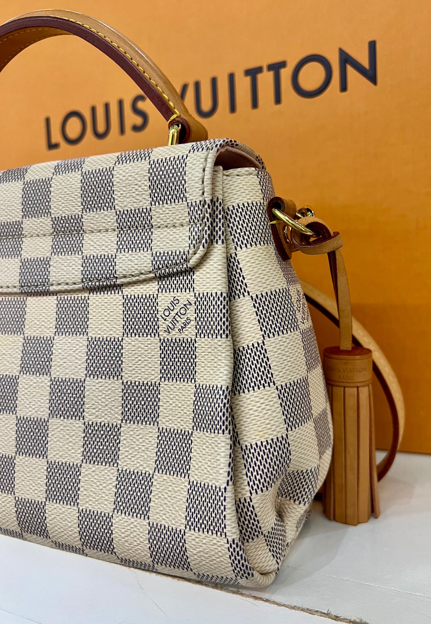 Croisette Damier Azur
