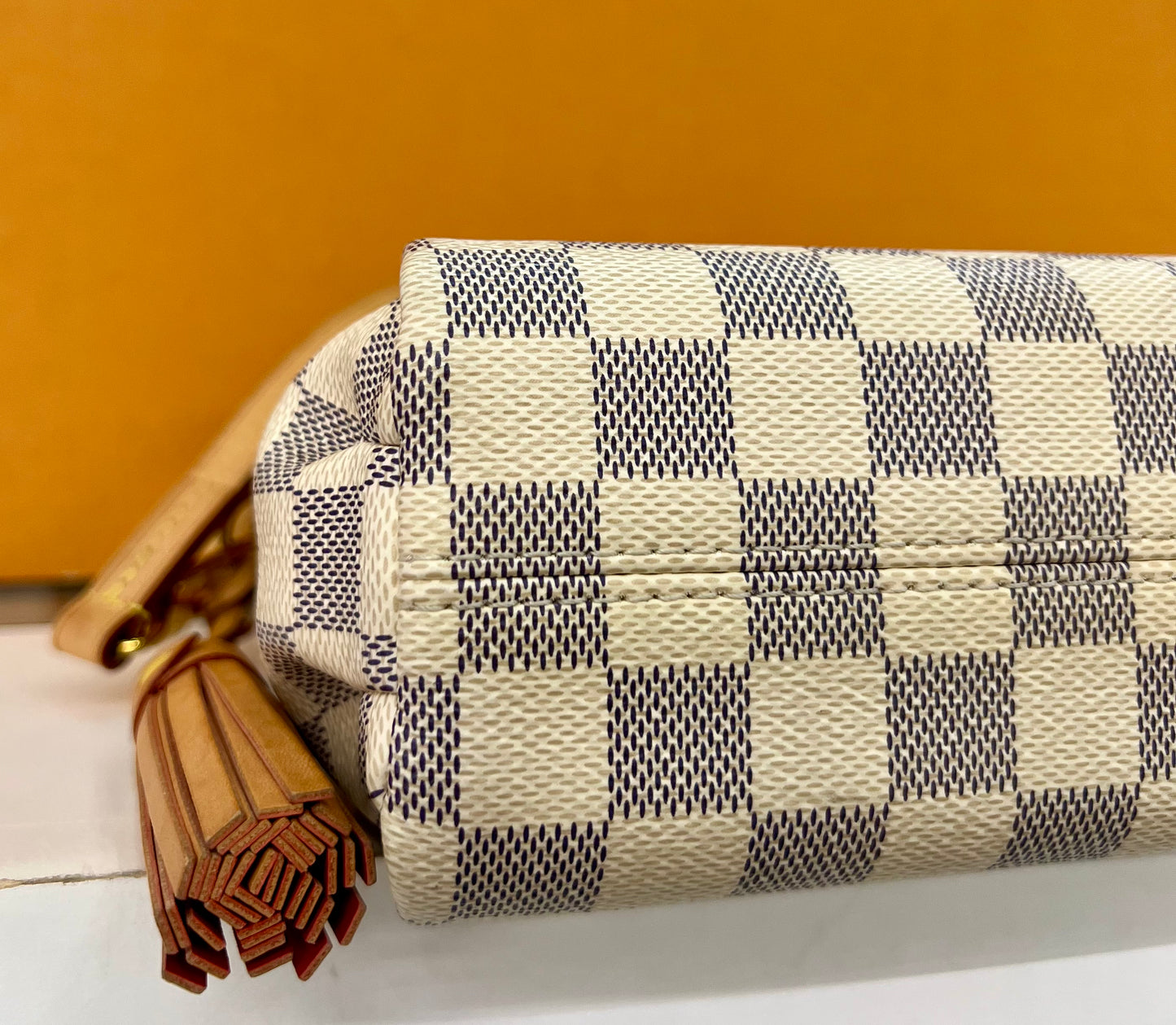 Croisette Damier Azur