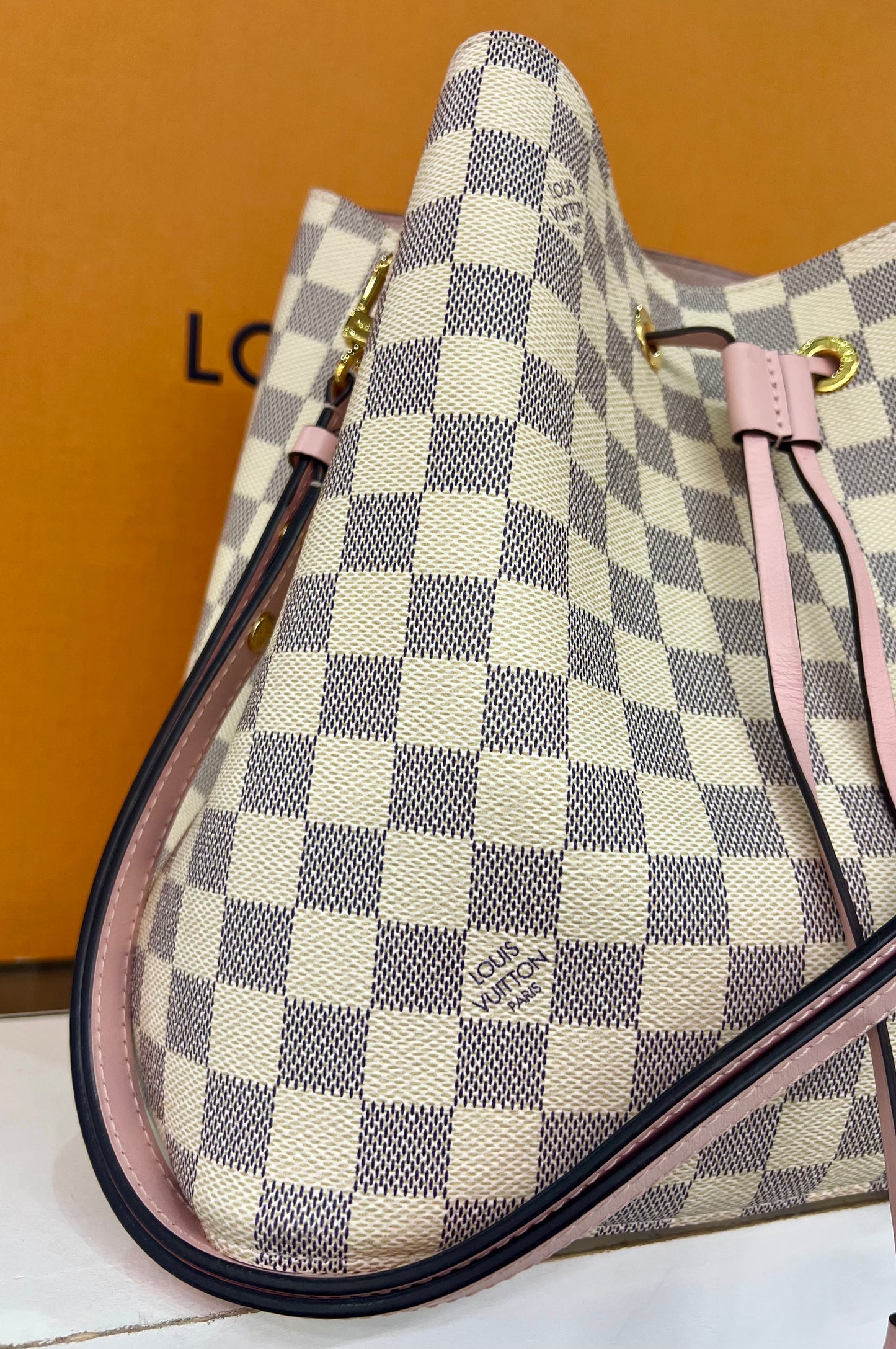 Neo Noe Pink/Damier Azur