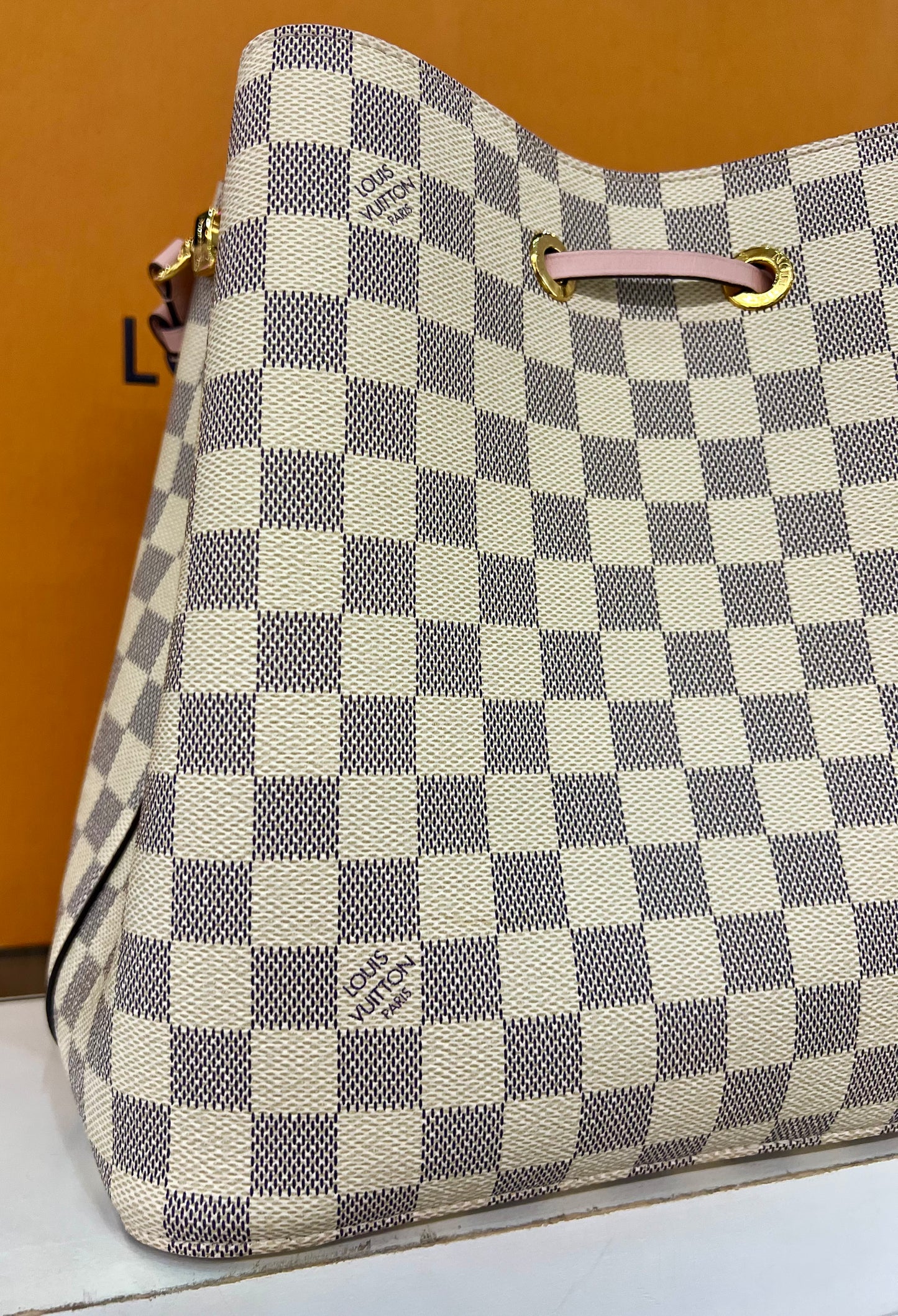 Neo Noe Pink/Damier Azur