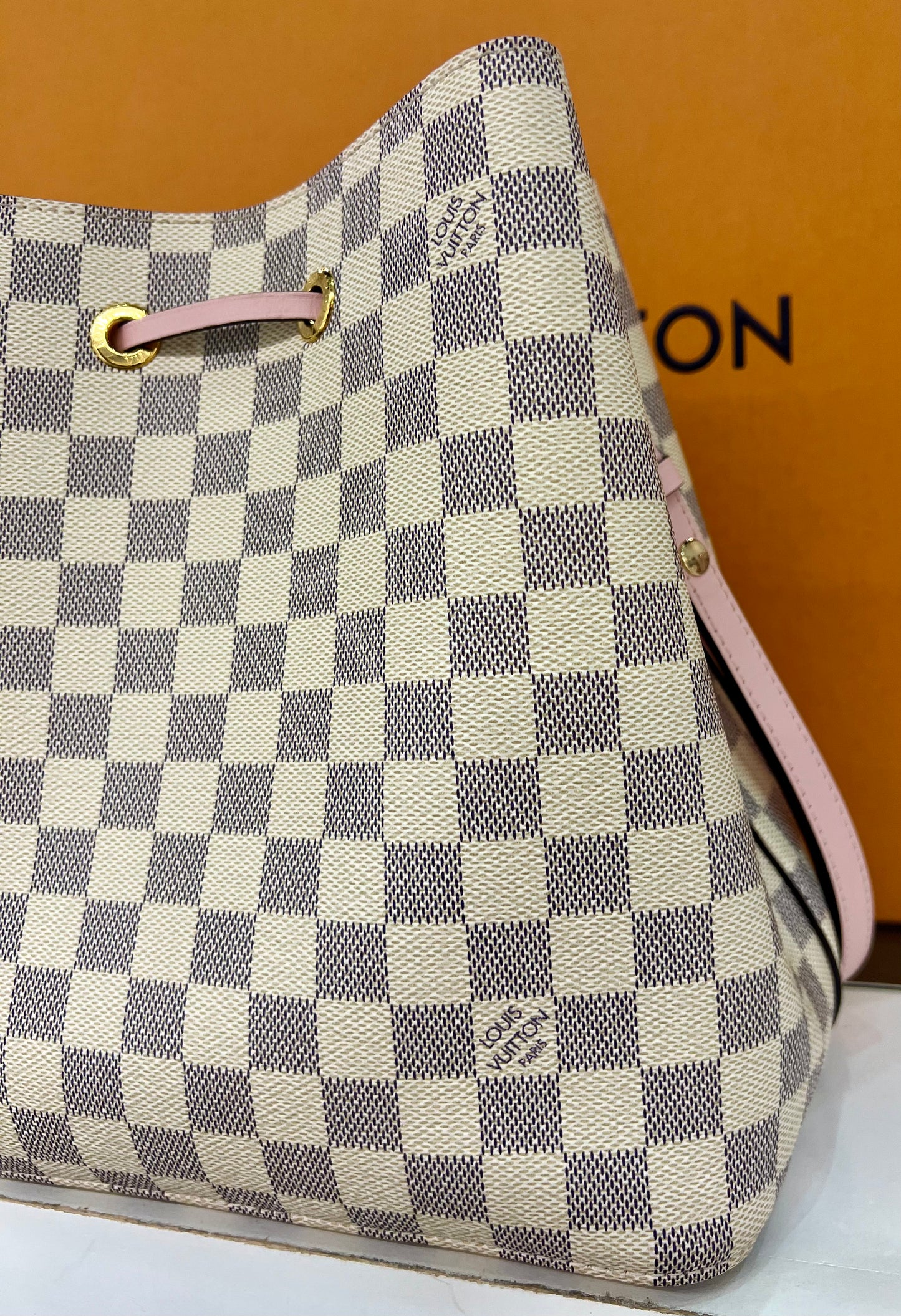 Neo Noe Pink/Damier Azur