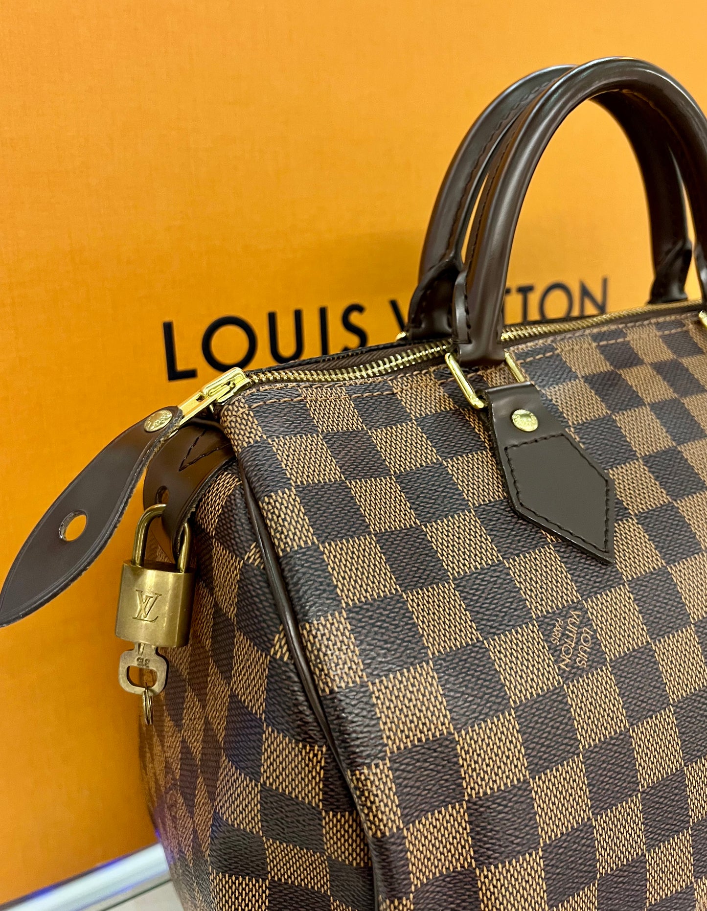 Speedy 30 Damier Ebene