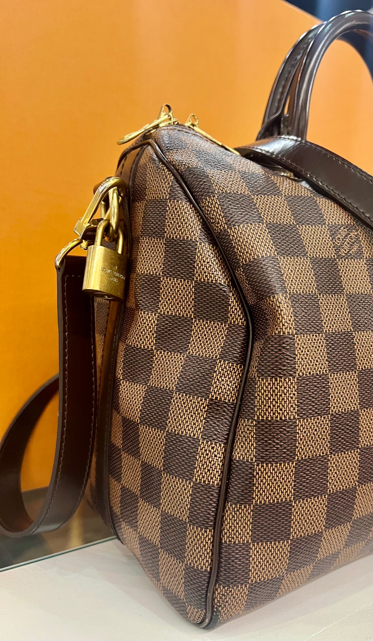 Speedy 30 Bandouliere Damier Ebene