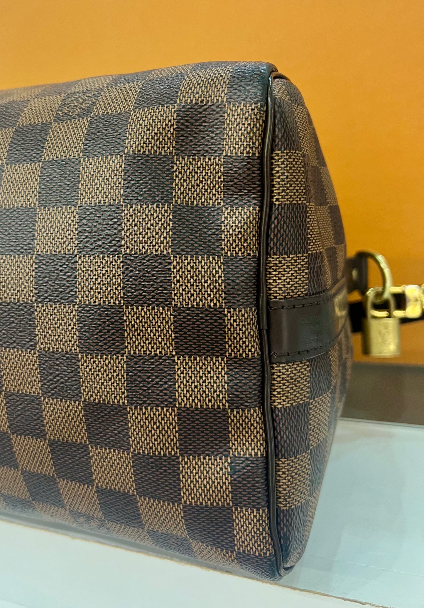 Speedy 30 Bandouliere Damier Ebene