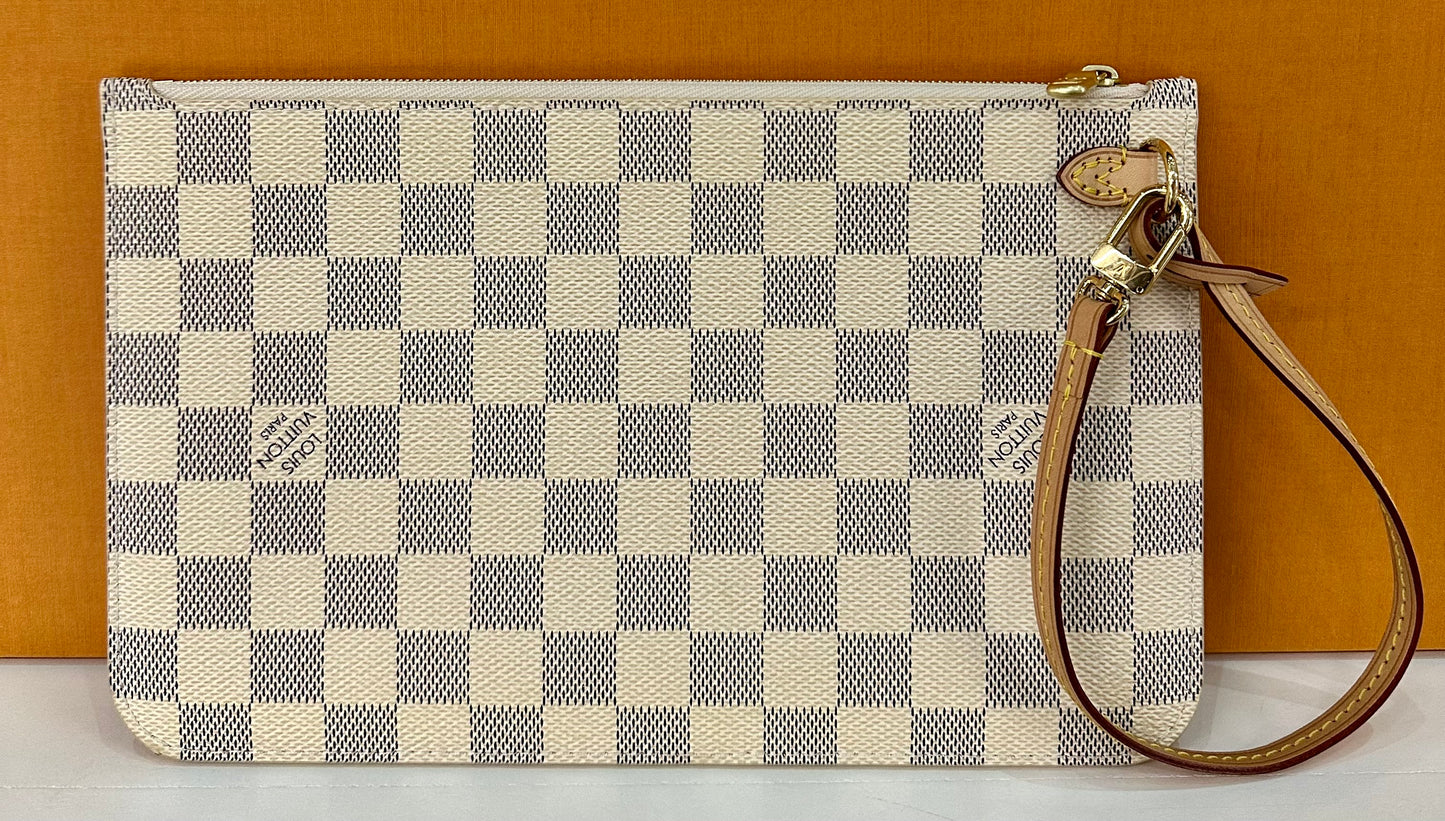 Wristlet Damier Azur