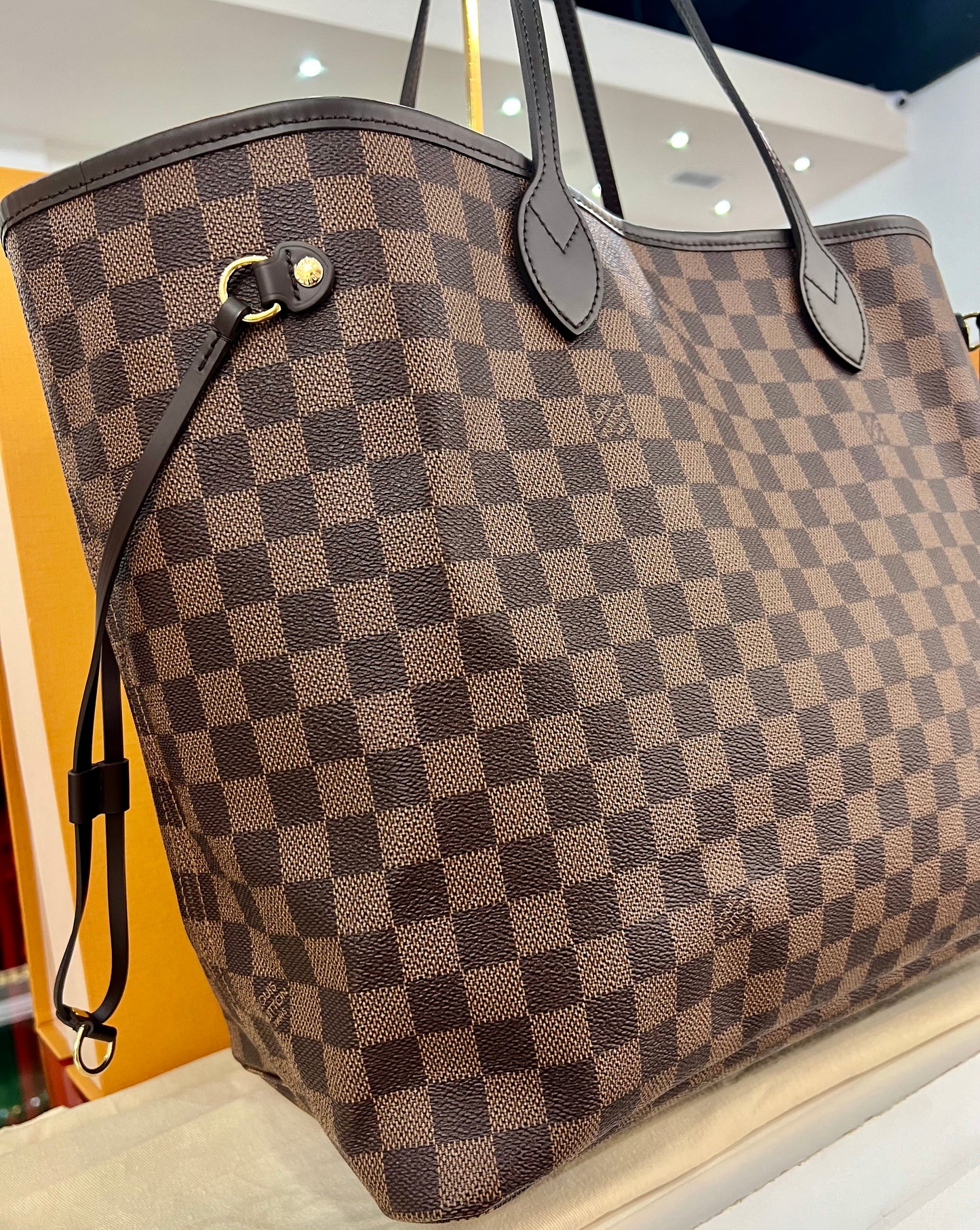 Neverfull GM Damier Ebene