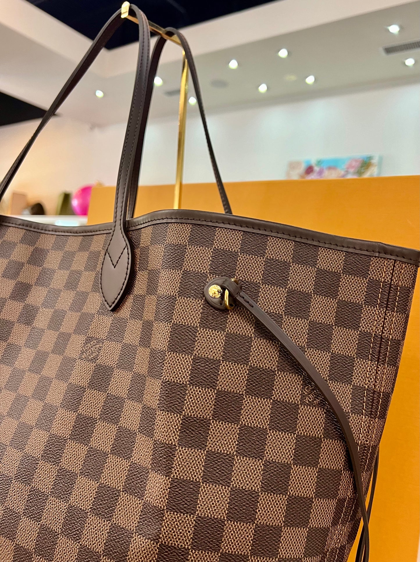 Neverfull GM Damier Ebene