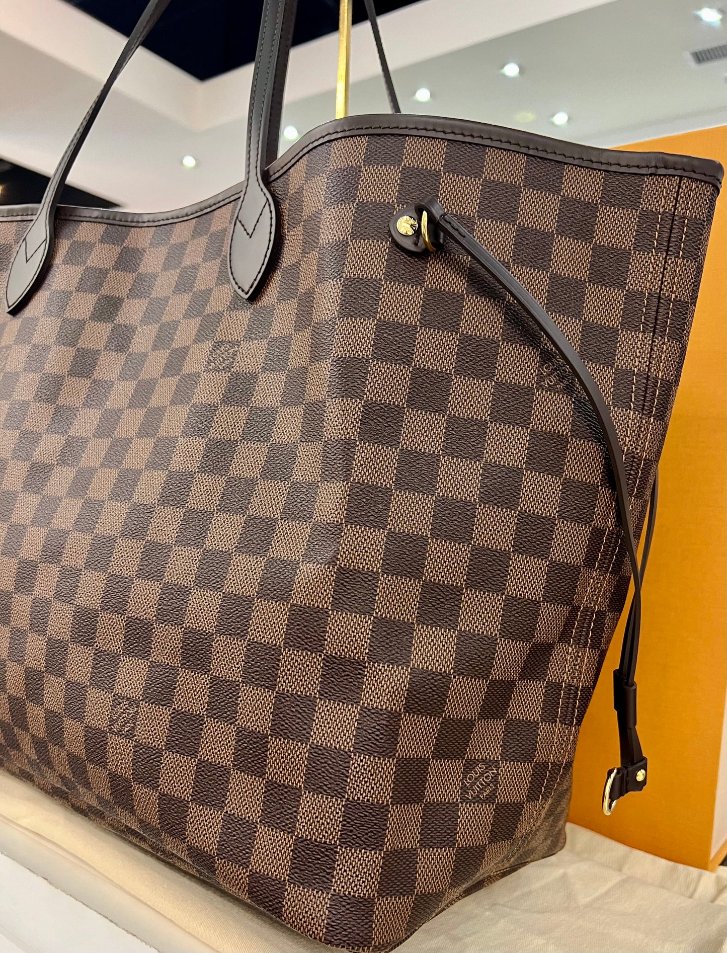 Neverfull GM Damier Ebene