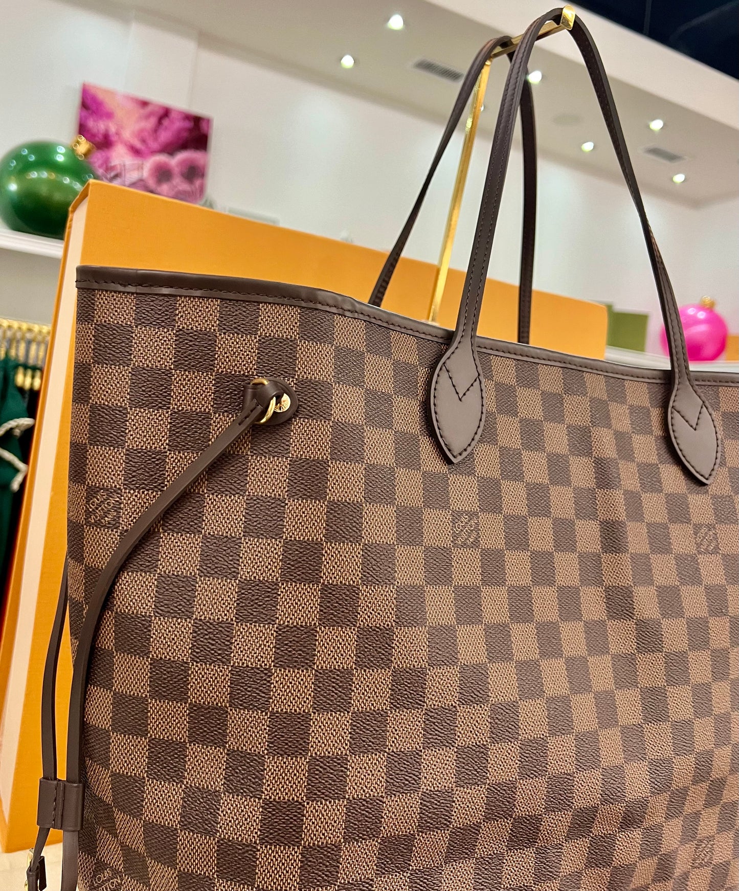 Neverfull GM Damier Ebene