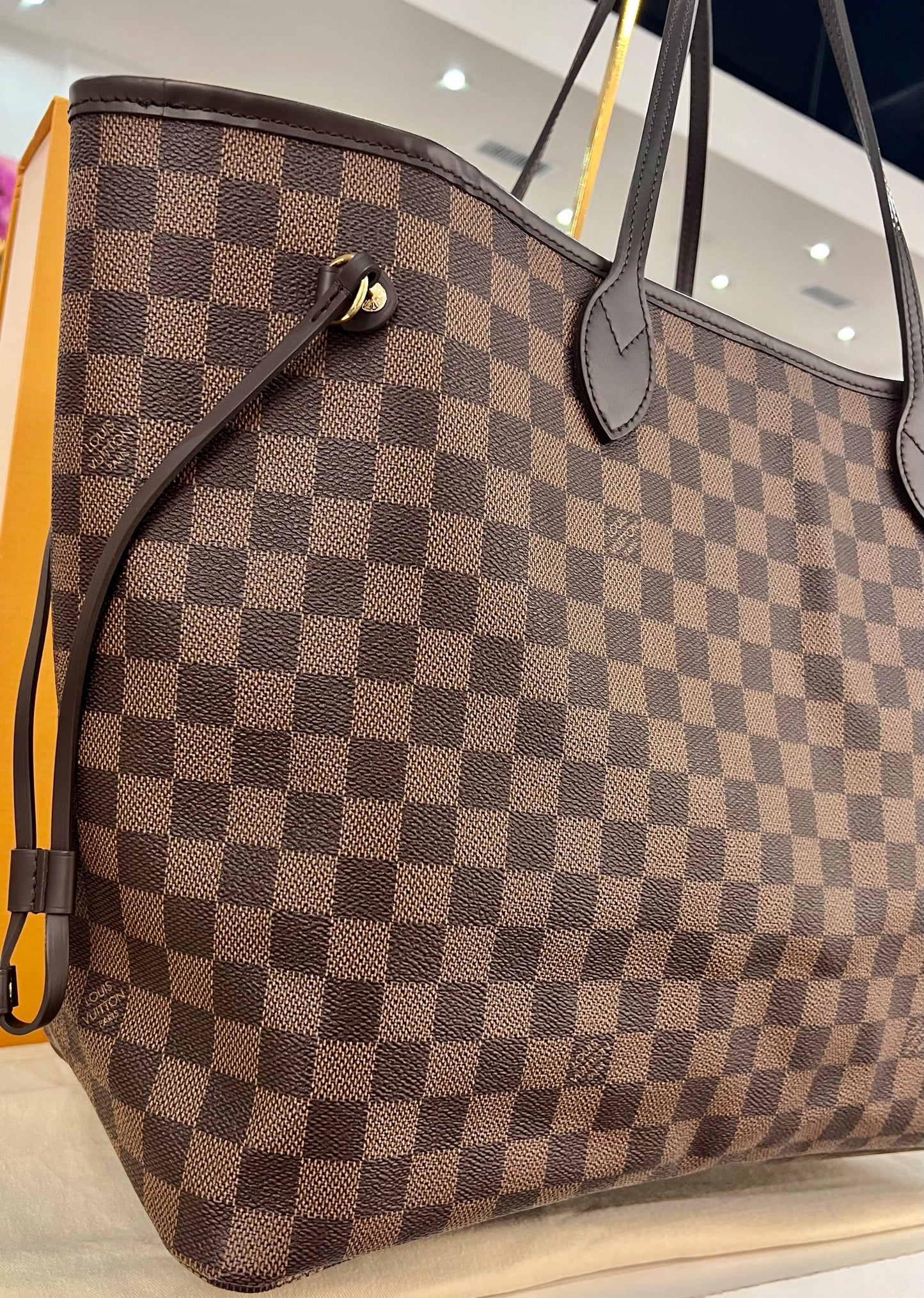 Neverfull GM Damier Ebene