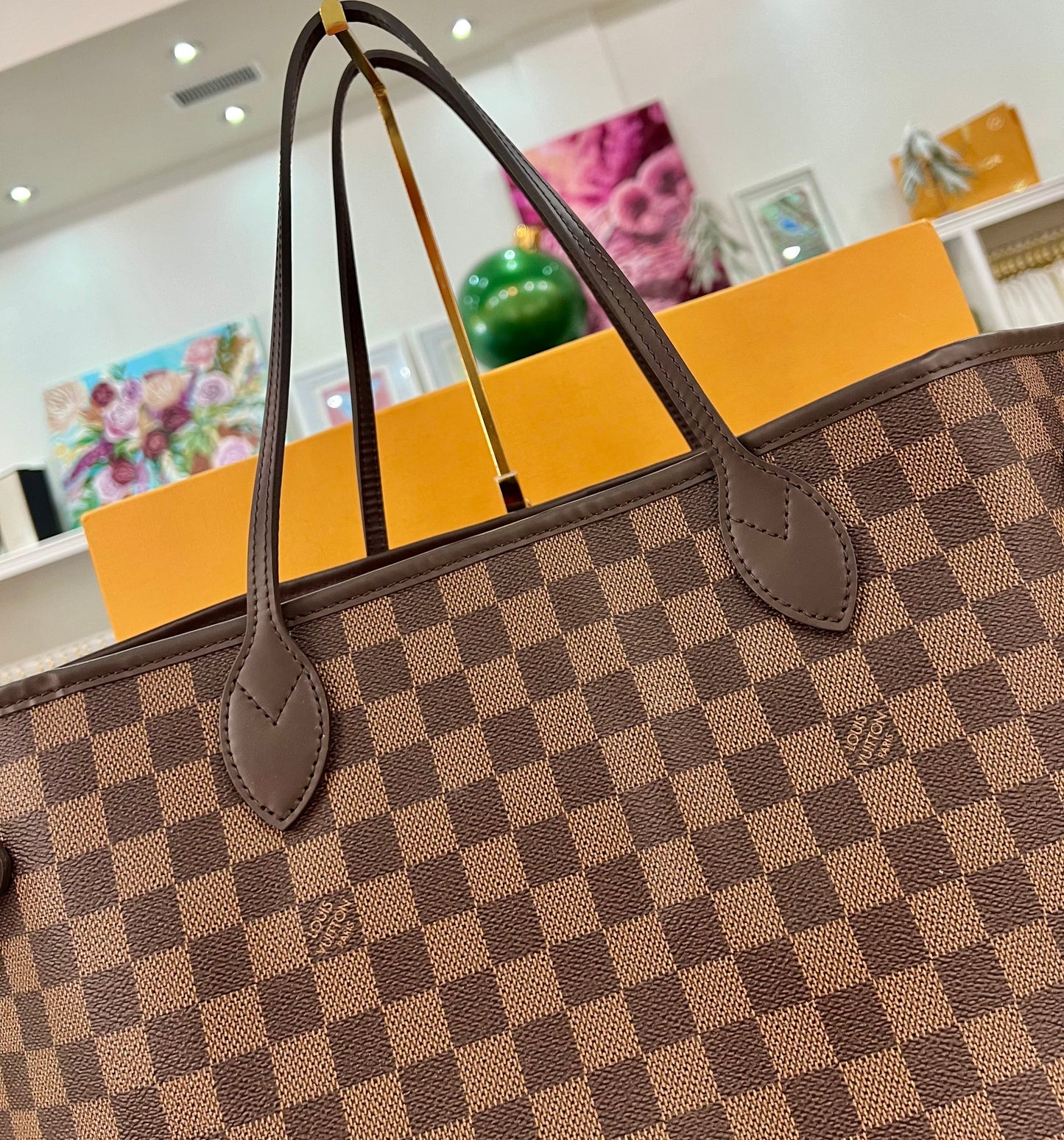 Neverfull GM Damier Ebene