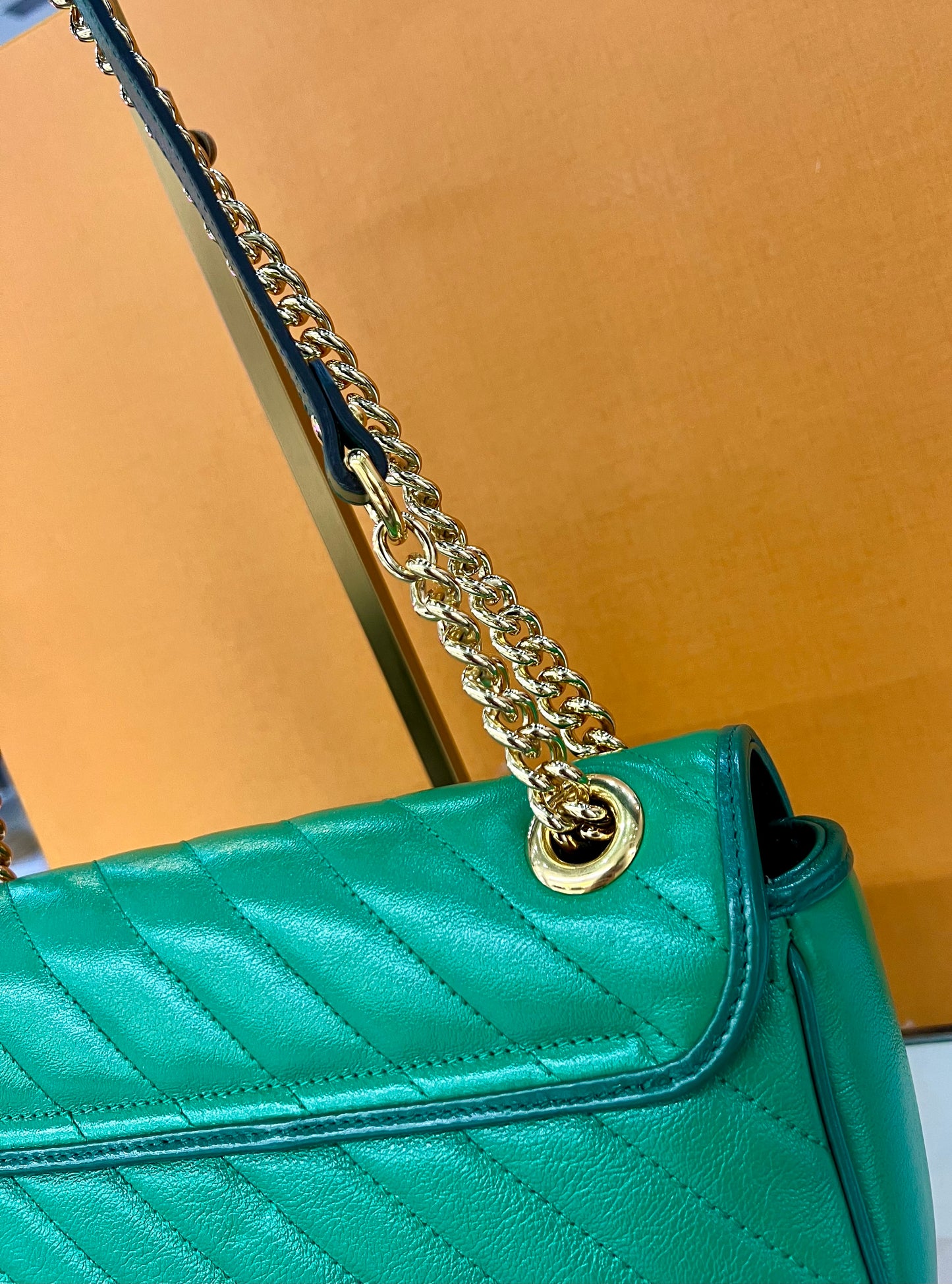 Gucci Azalea Marmont Green Small