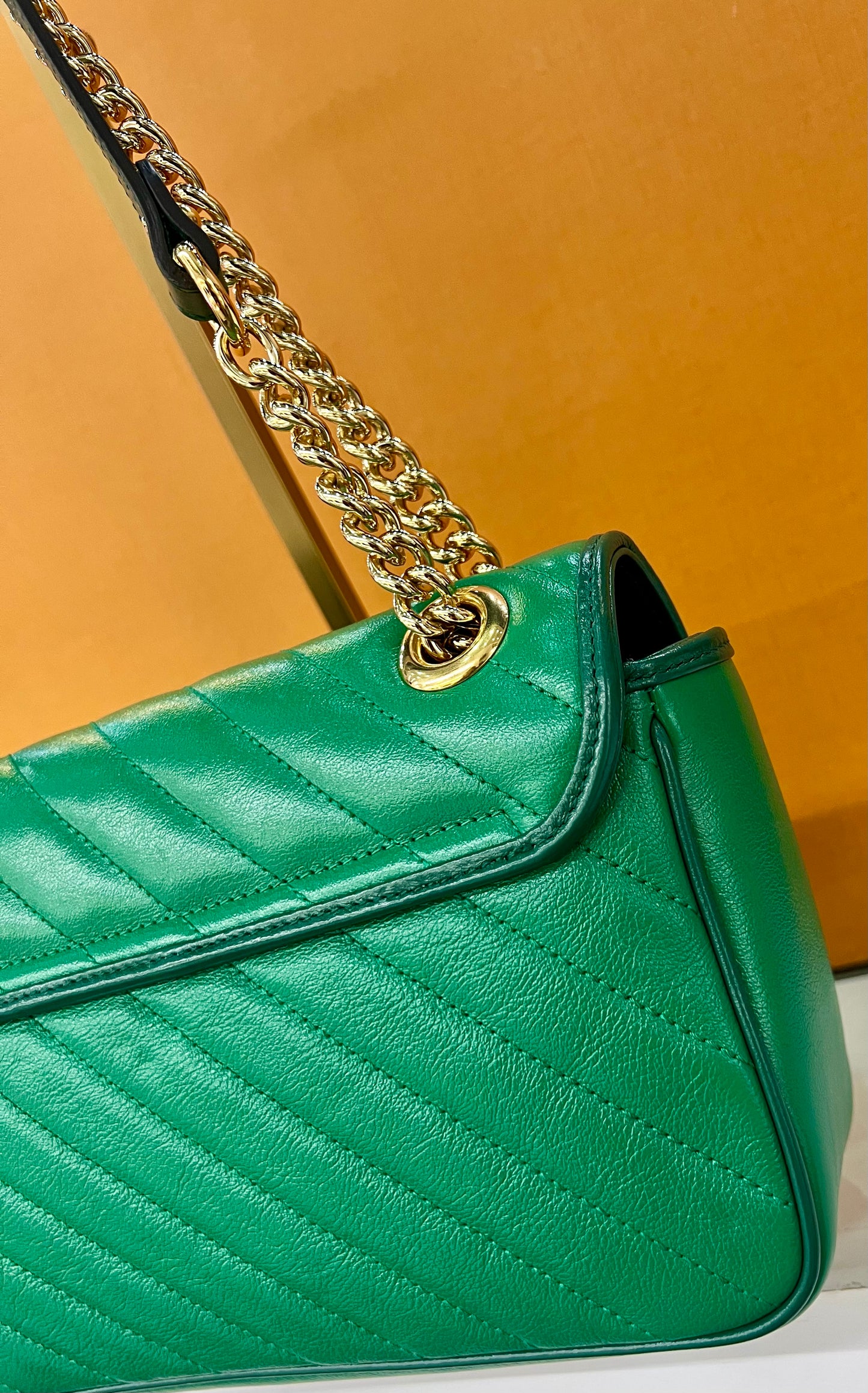 Gucci Azalea Marmont Green Small