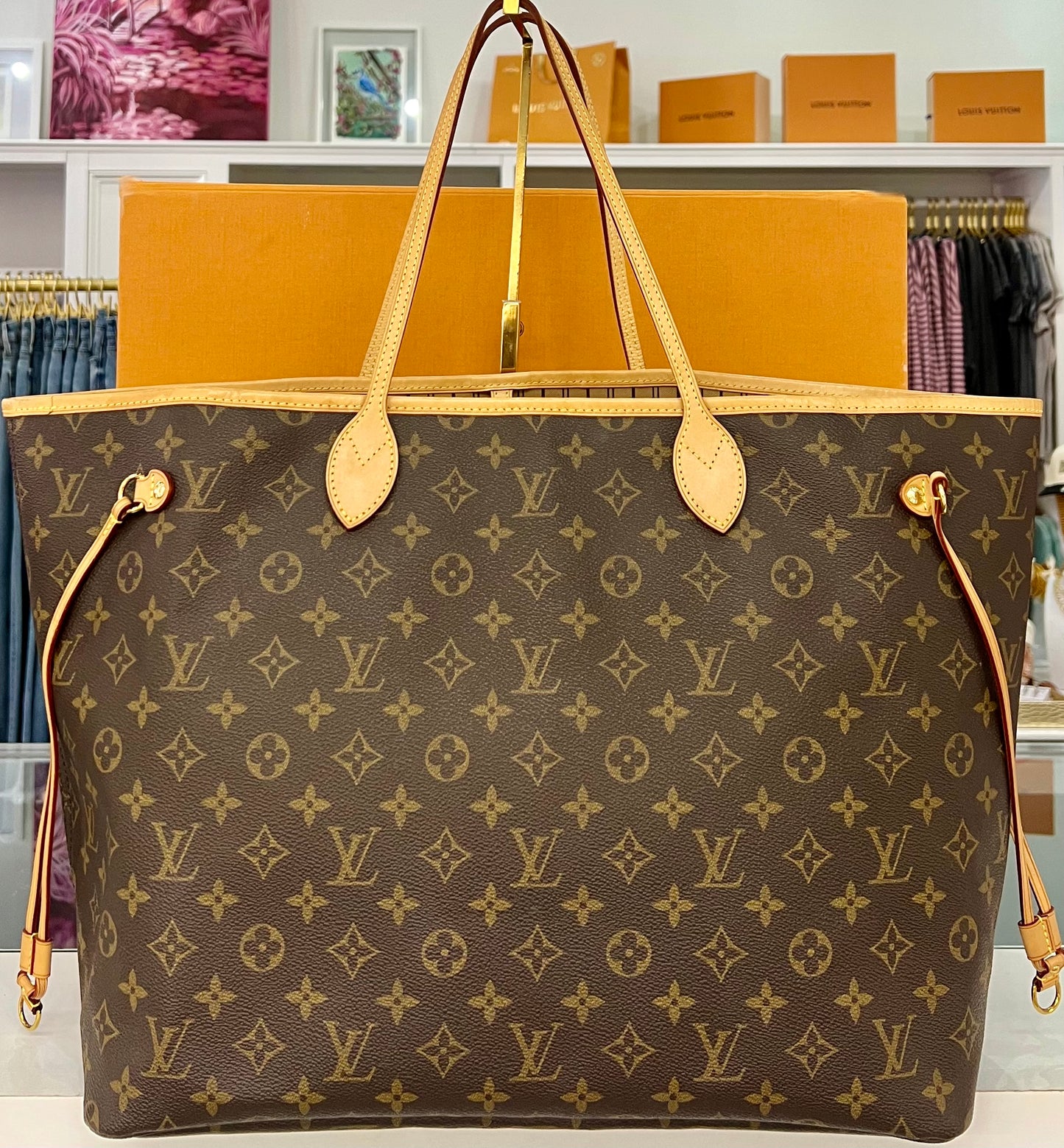 Neverfull GM Monogram