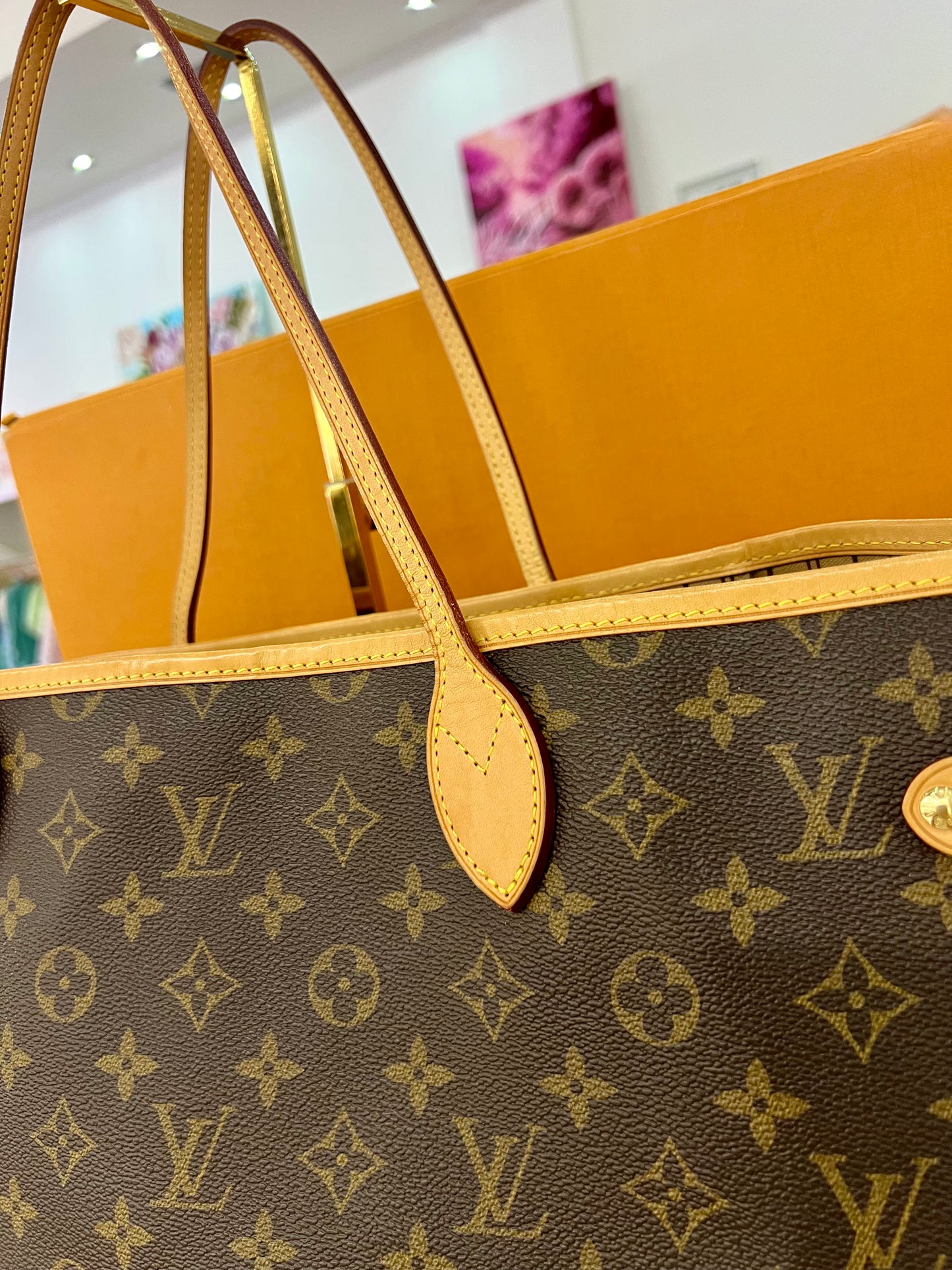 Neverfull GM Monogram