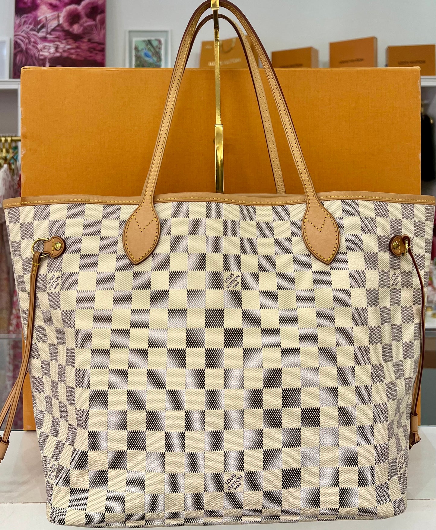 Neverfull MM Damier Azur