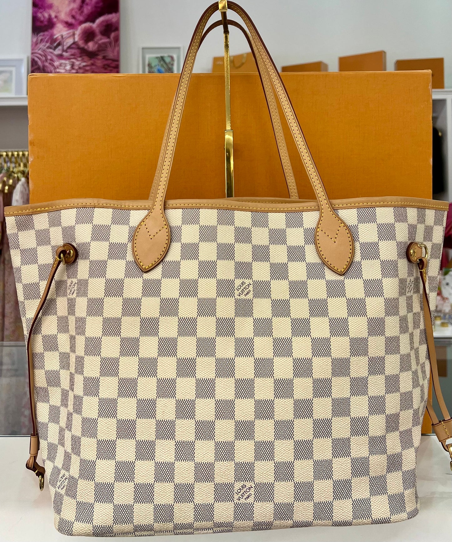 Neverfull MM Damier Azur