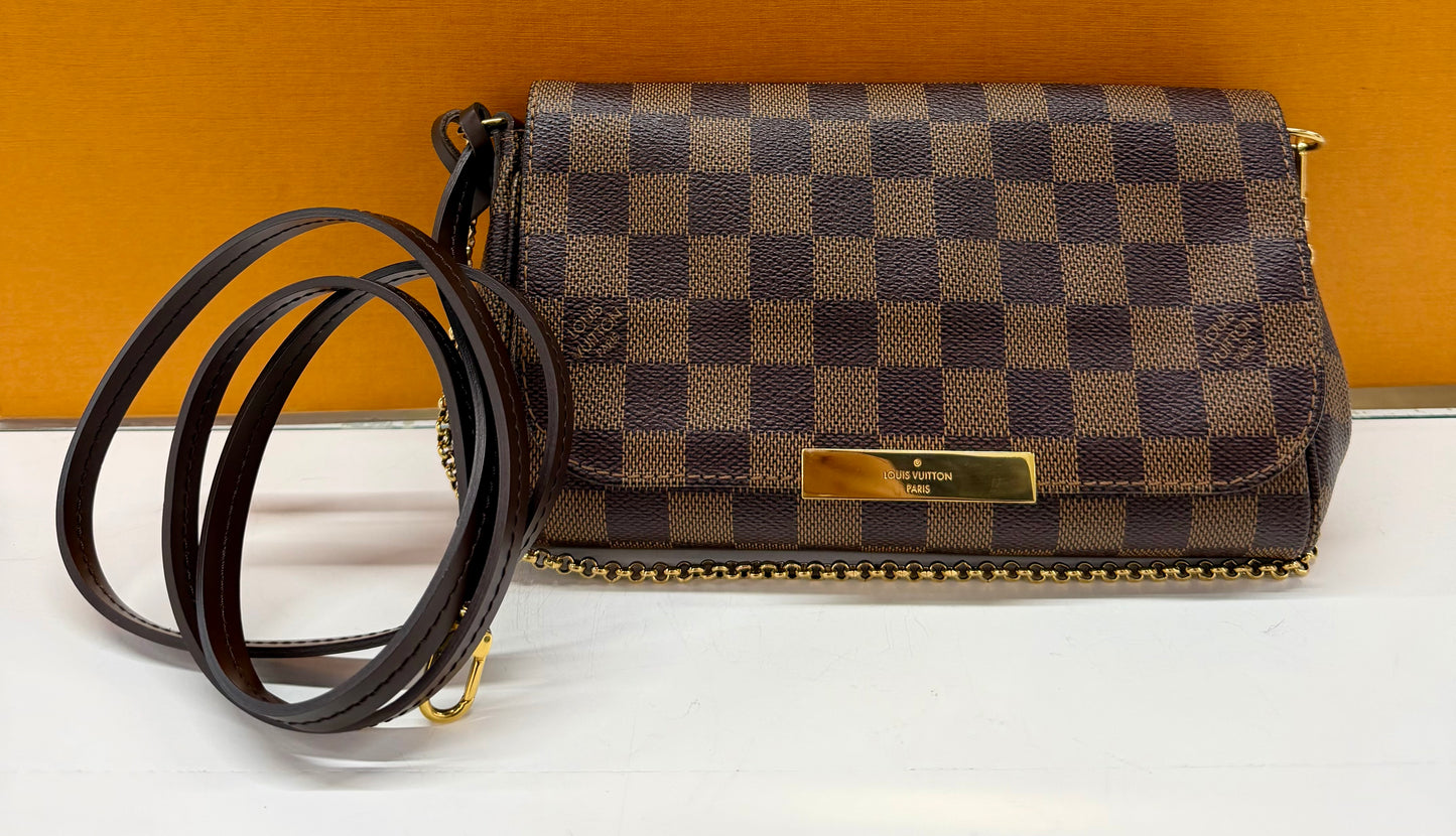 Favorite PM Damier Ebene