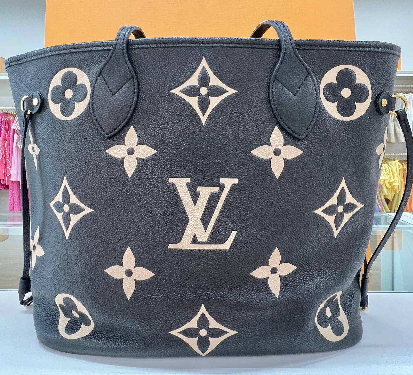 Neverfull MM Black Empreinte