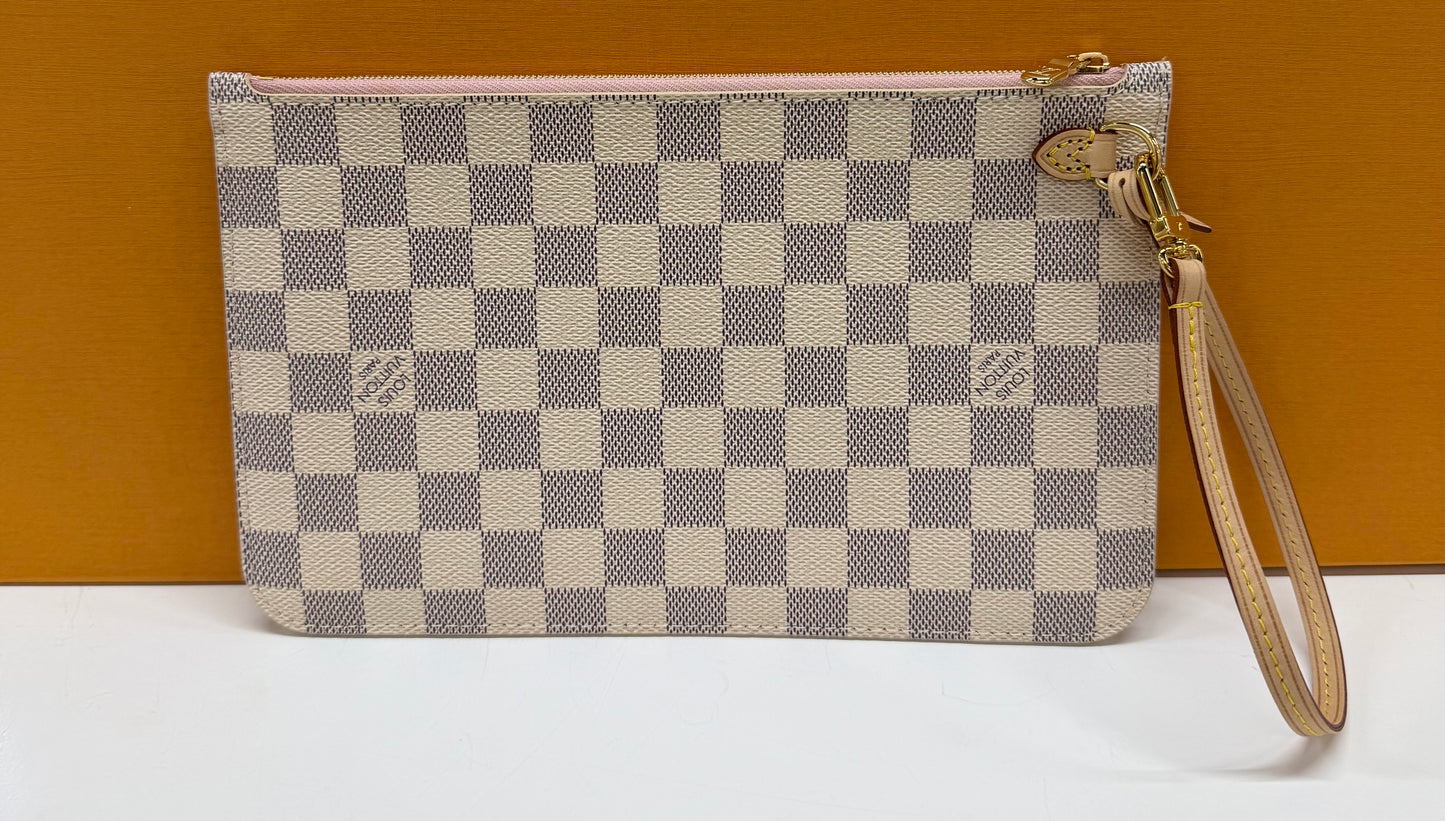 Wristlet Damier Azur/Pink