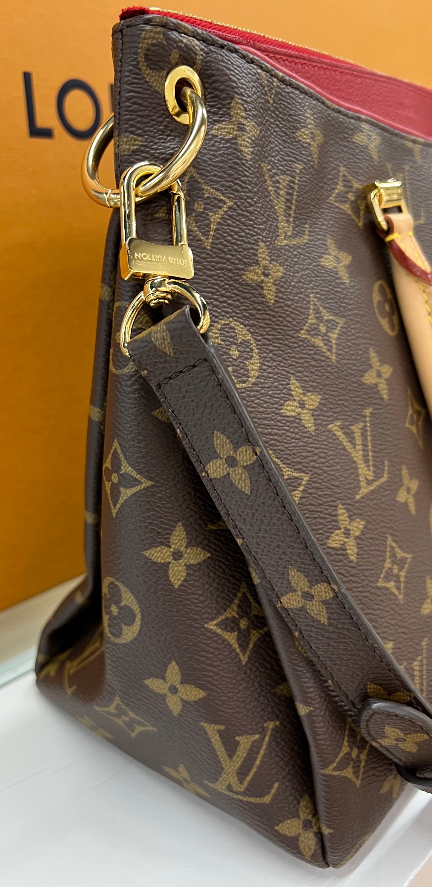 Pallas MM Monogram/Red